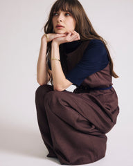 Savvy Fine Knit Turtleneck Sweater Top - Navy