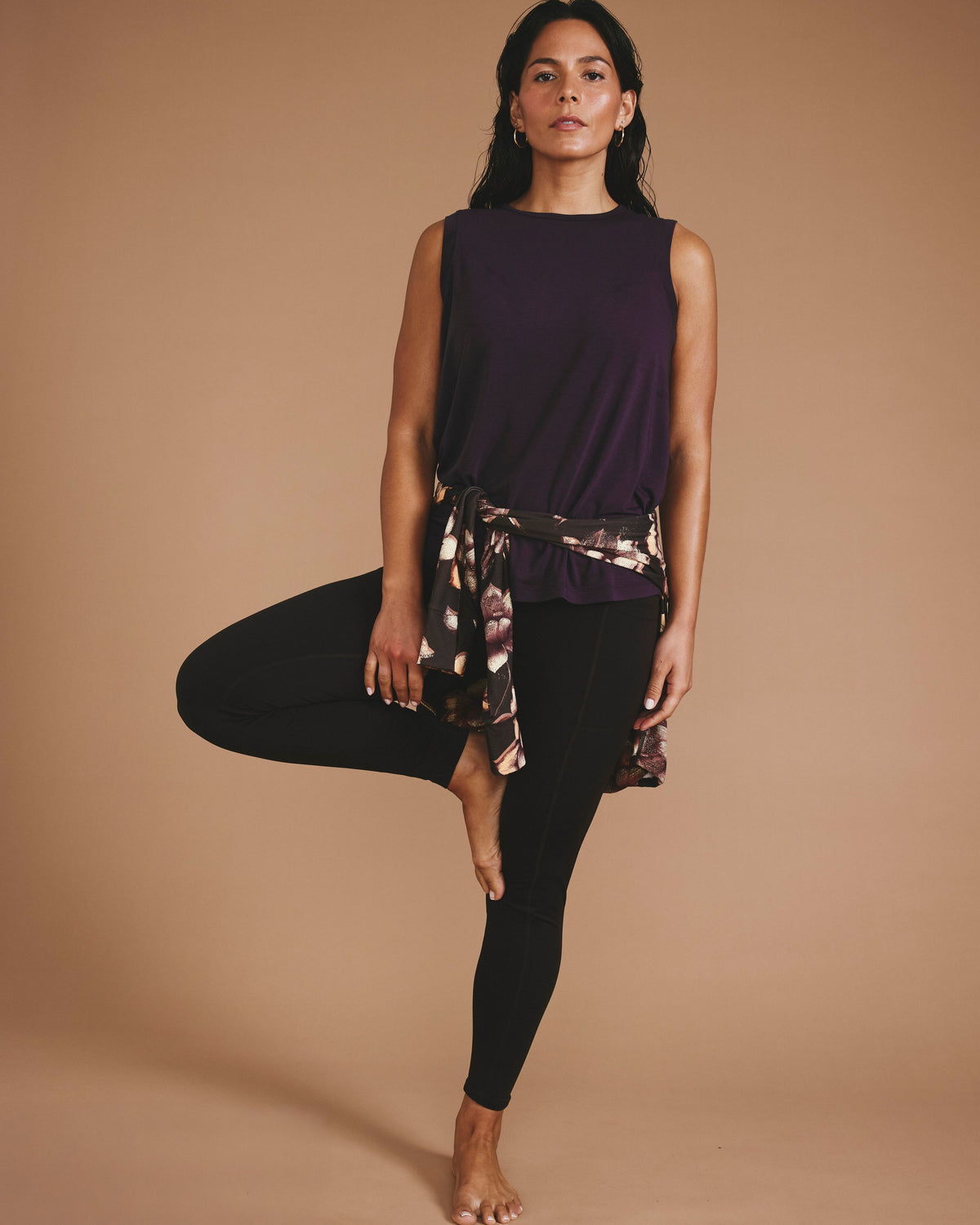 Next-to-Naked Pocket Legging - Deep Brown