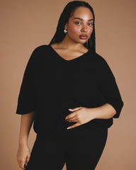 Lotus Sweater - Black