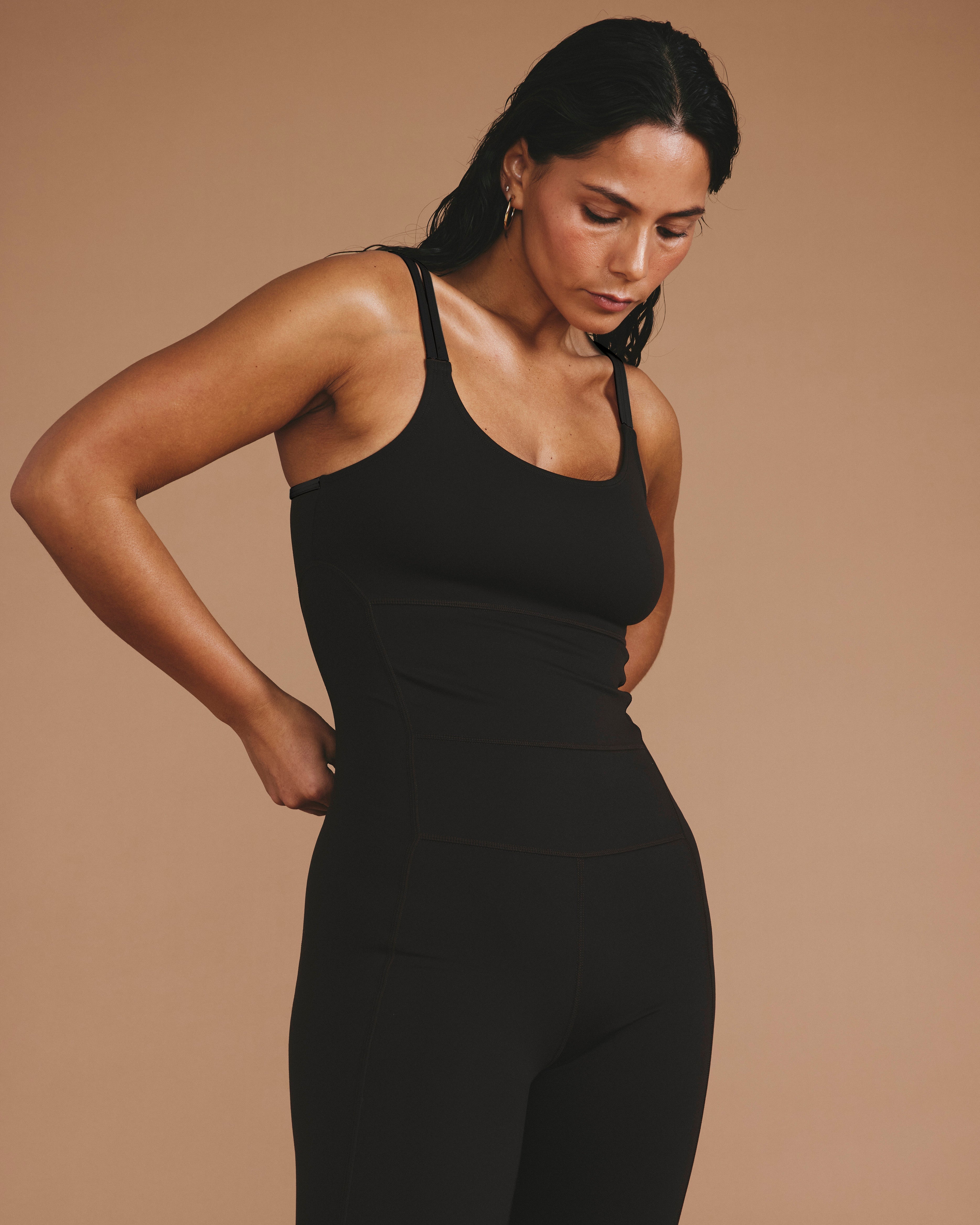 Next-to-Naked Bodysuit - Deep Brown