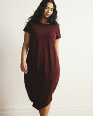 Iconic Geneva Dress - Black Cherry