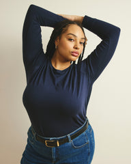 Long Sleeve Tee Rex - Midnight