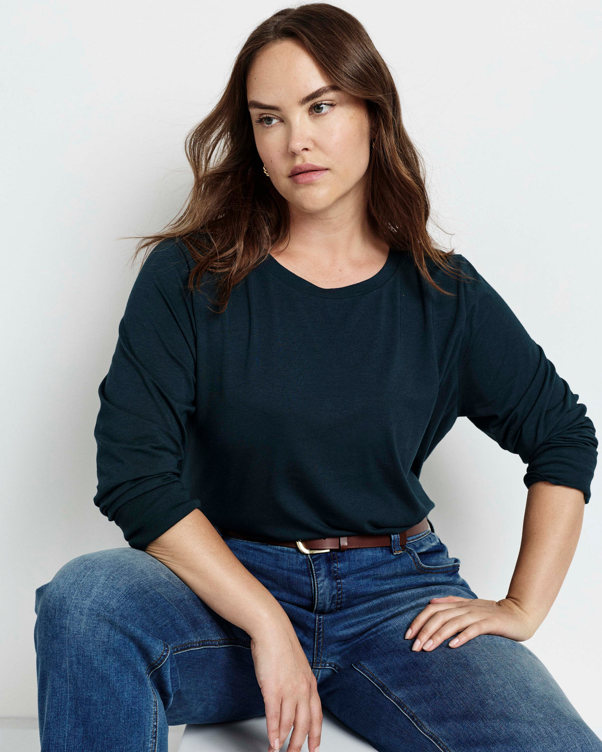 Long Sleeve Tee Rex - Deep Sea