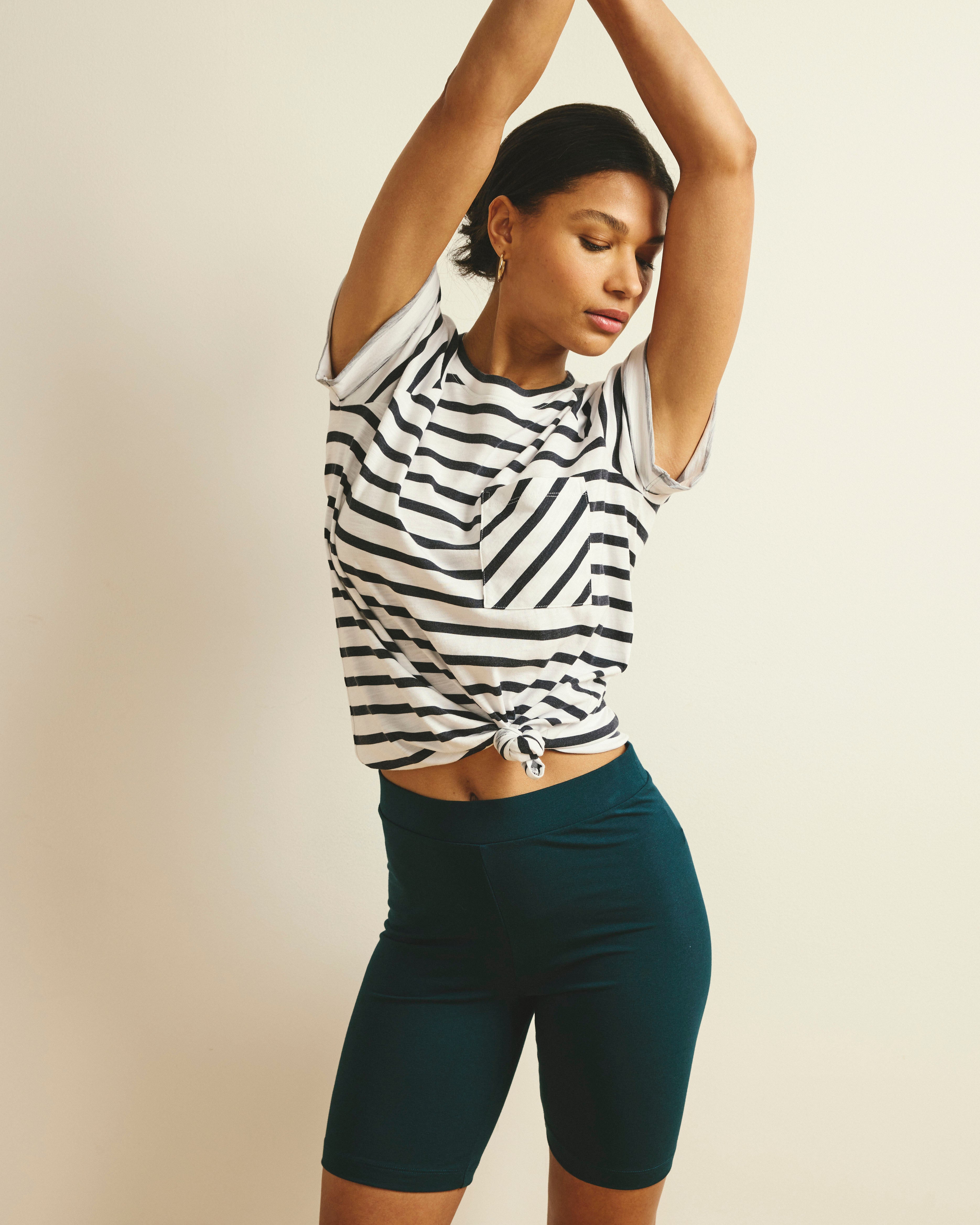 Light-As-Air Boy Tee - Zen Stripe