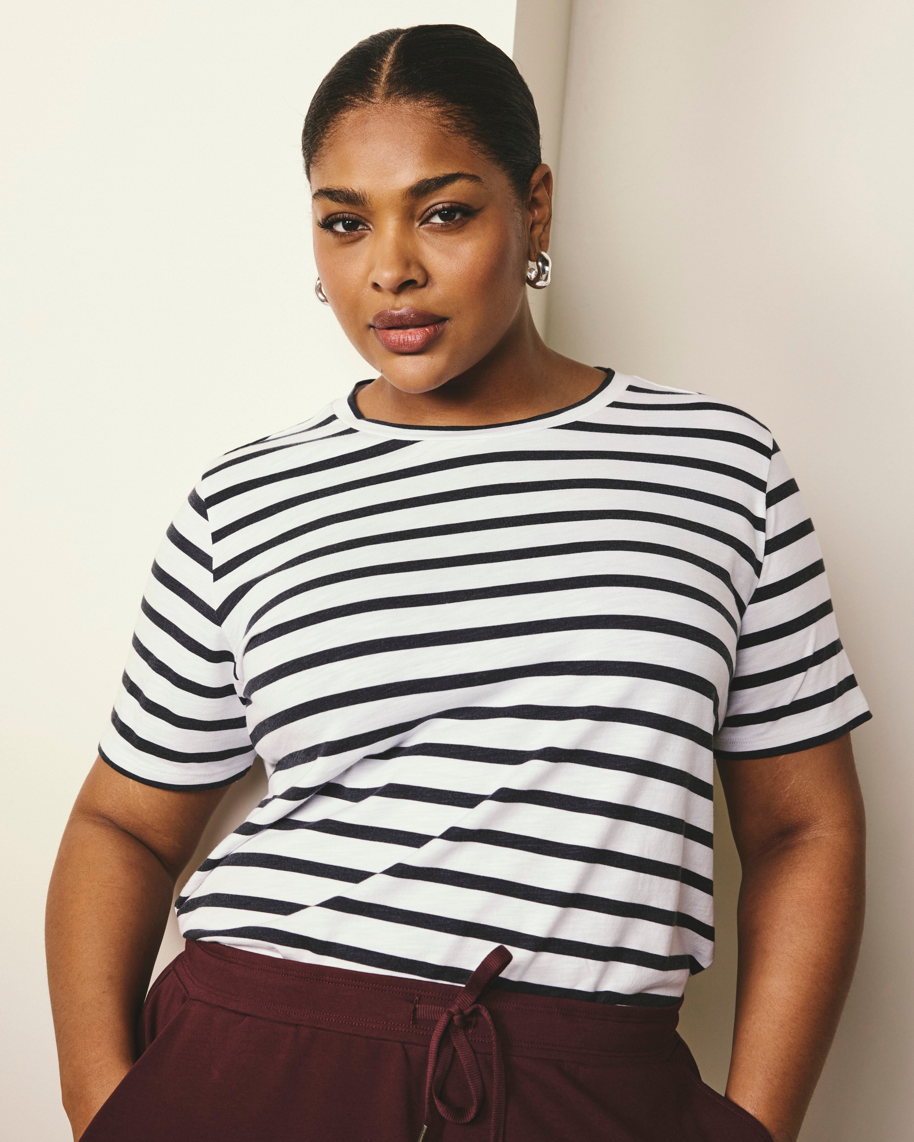 Light-As-Air Tee Rex - Zen Stripe