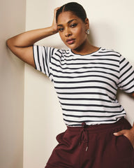 Light-As-Air Tee Rex - Zen Stripe