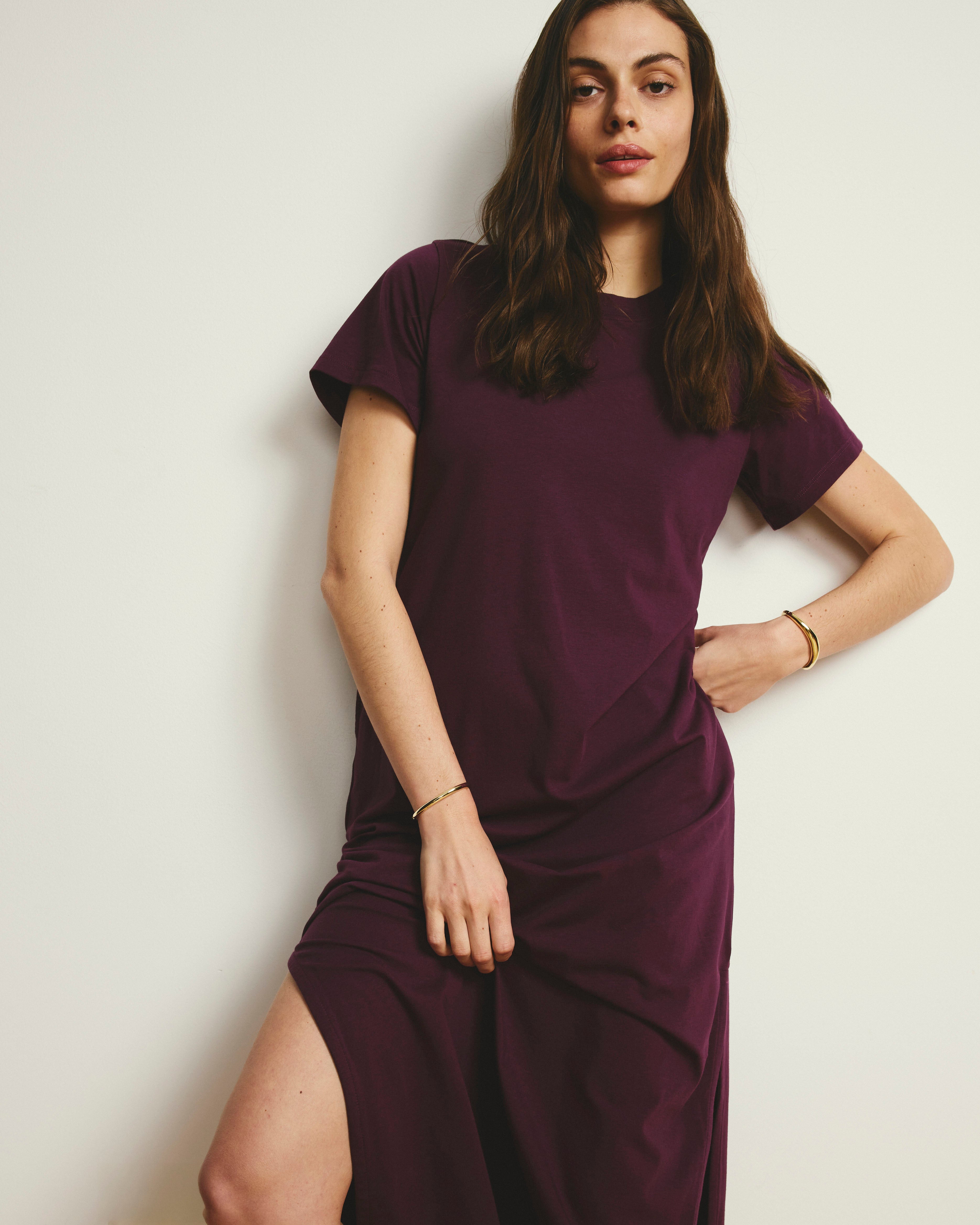 Maxi T-Shirt Dress - Gamay