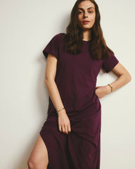 Maxi T-Shirt Dress - Gamay