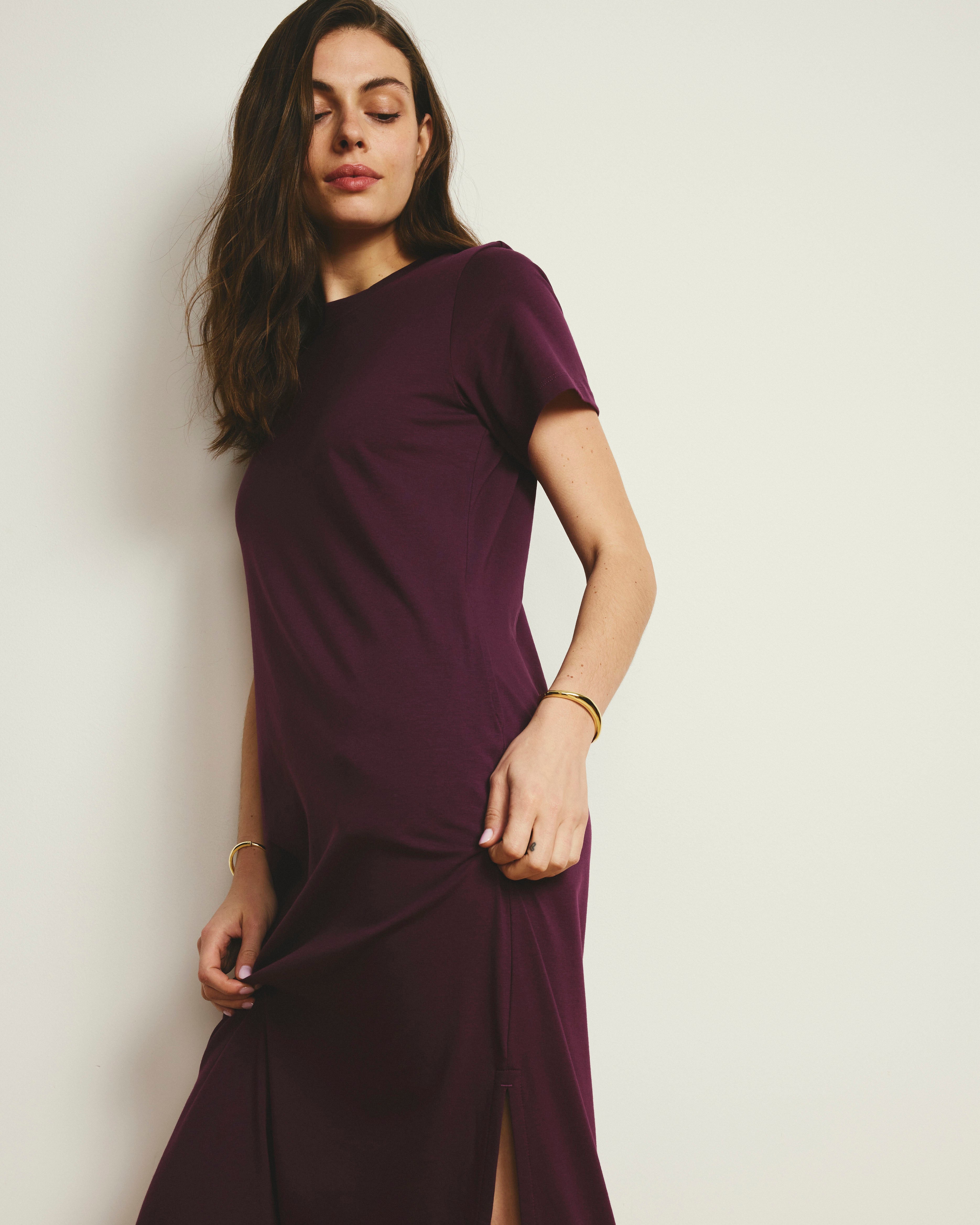 Maxi T-Shirt Dress - Gamay