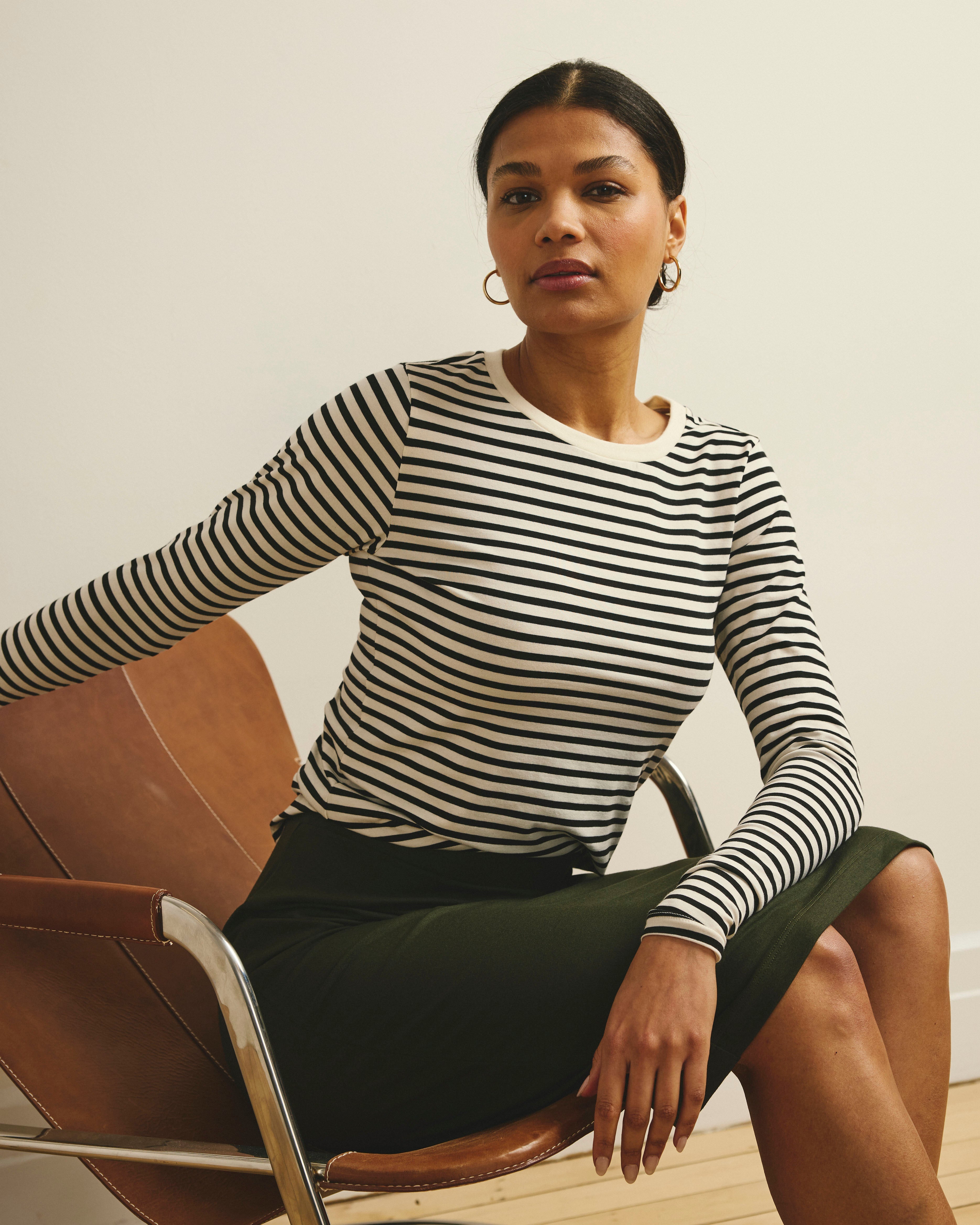 Danube Jersey Skirt - Nori