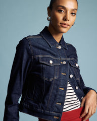 Kelsey Denim Jacket - Vintage Indigo Selvedge