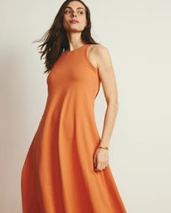 Sardinia Tank Dress - Italian Orange