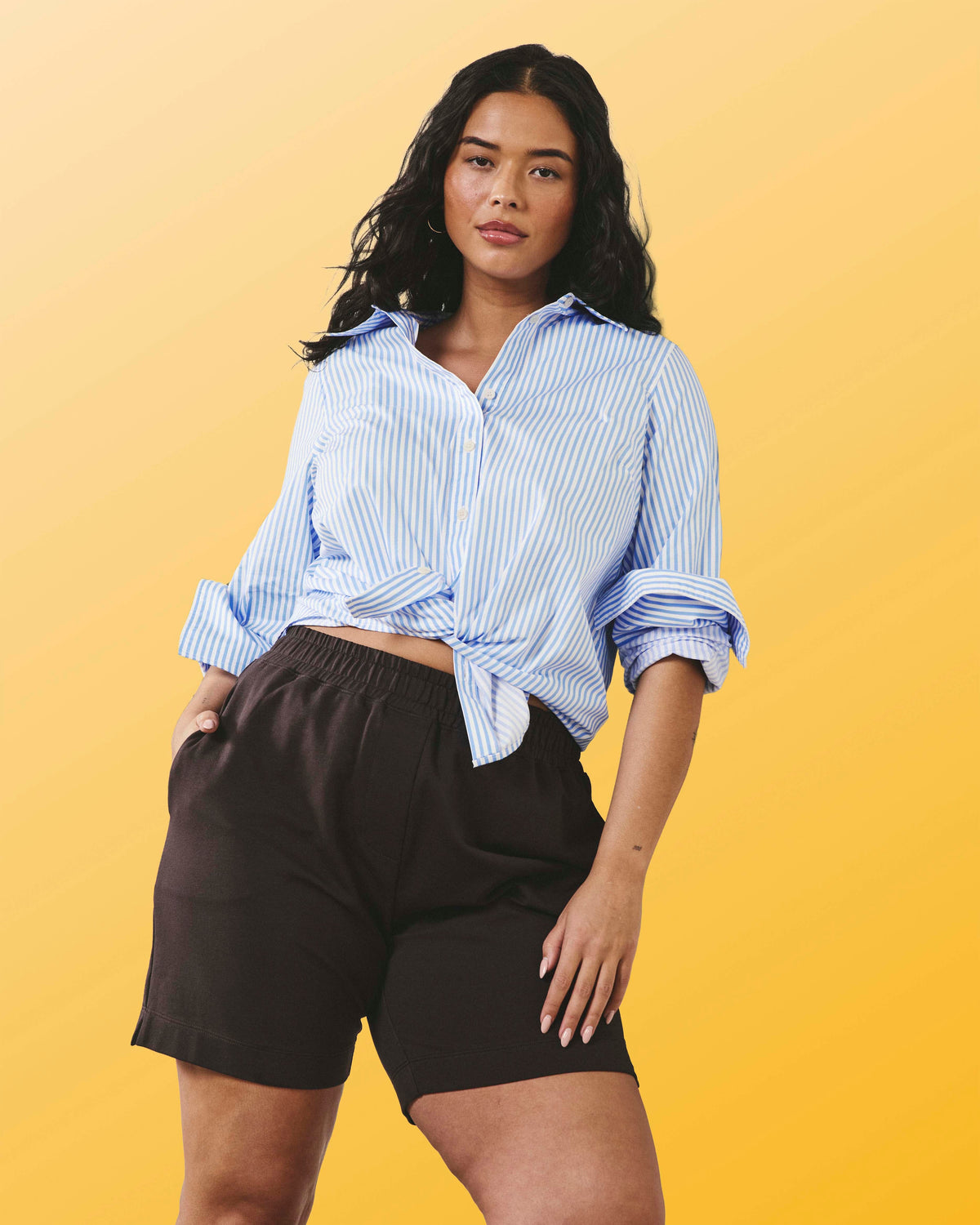 Hayes Sweatshorts - Deep Brown
