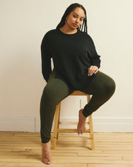 Roya Leggings 27 Inch - Nori