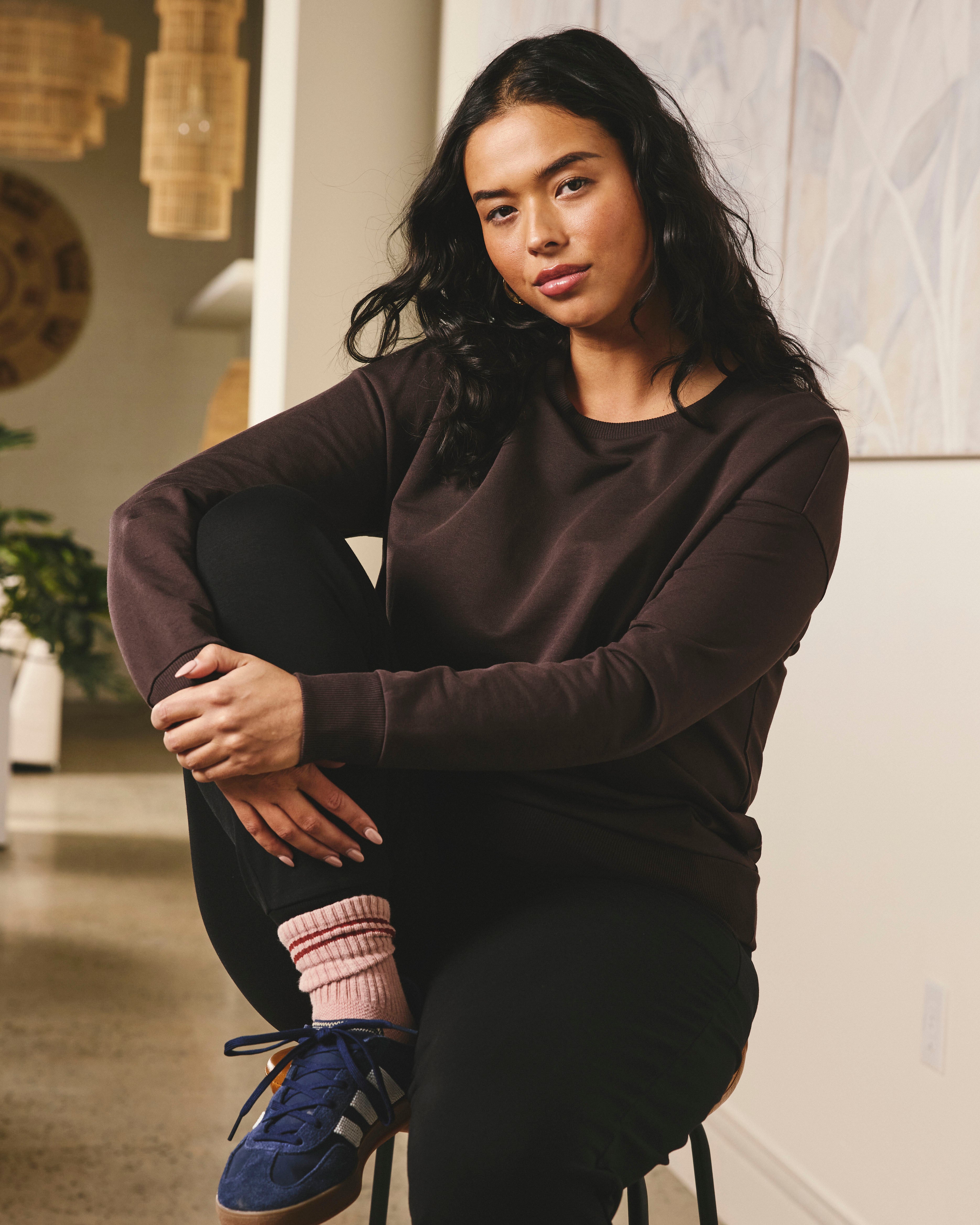 Lauren Classic Sweatshirt - Deep Brown