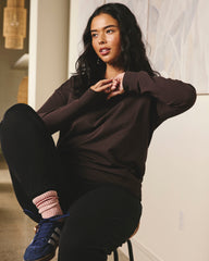 Lauren Classic Sweatshirt - Deep Brown