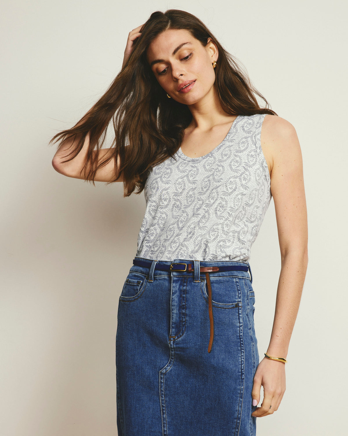 Light-As-Air Tank - Faded Print