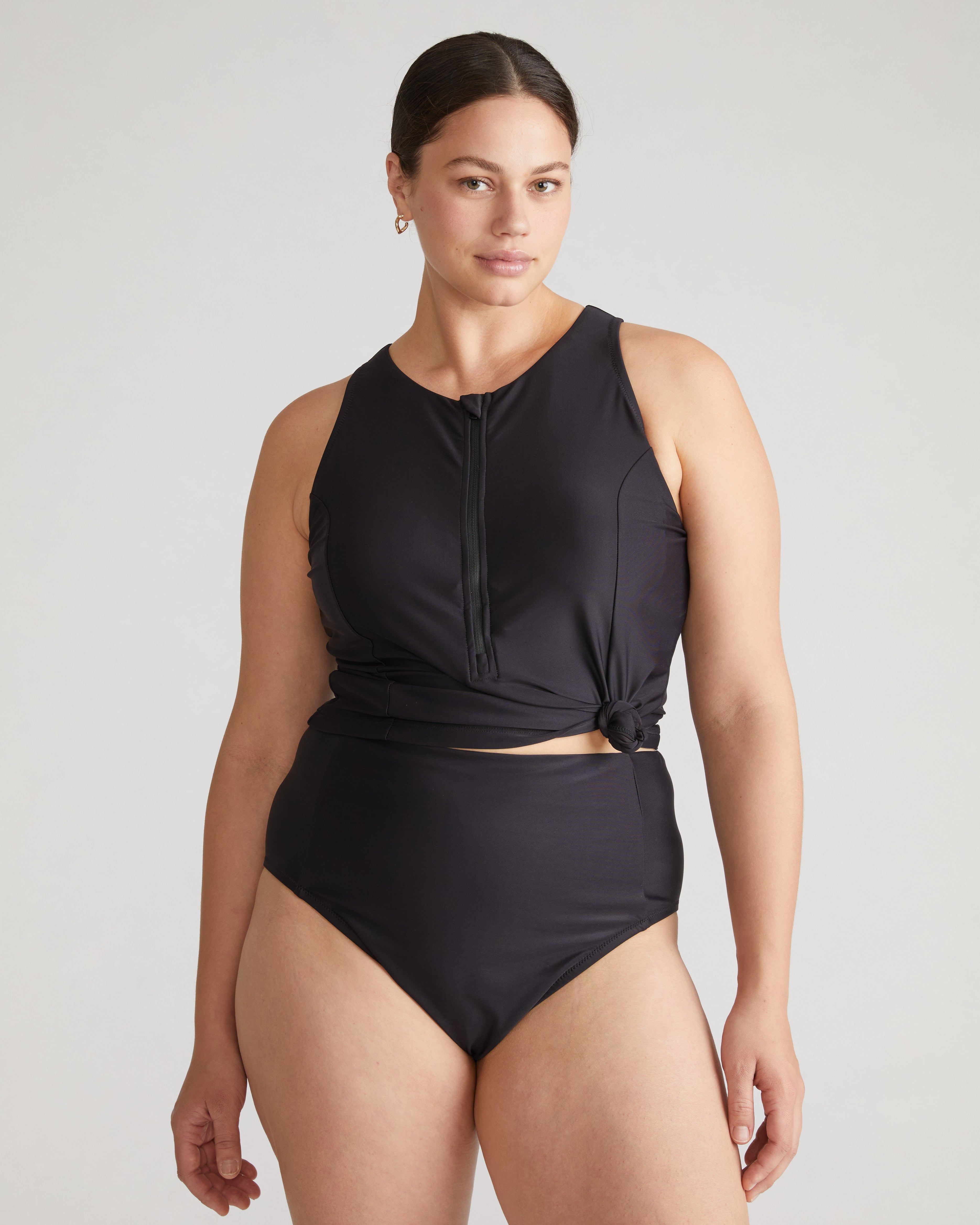 The Super High Bikini Bottom - Black