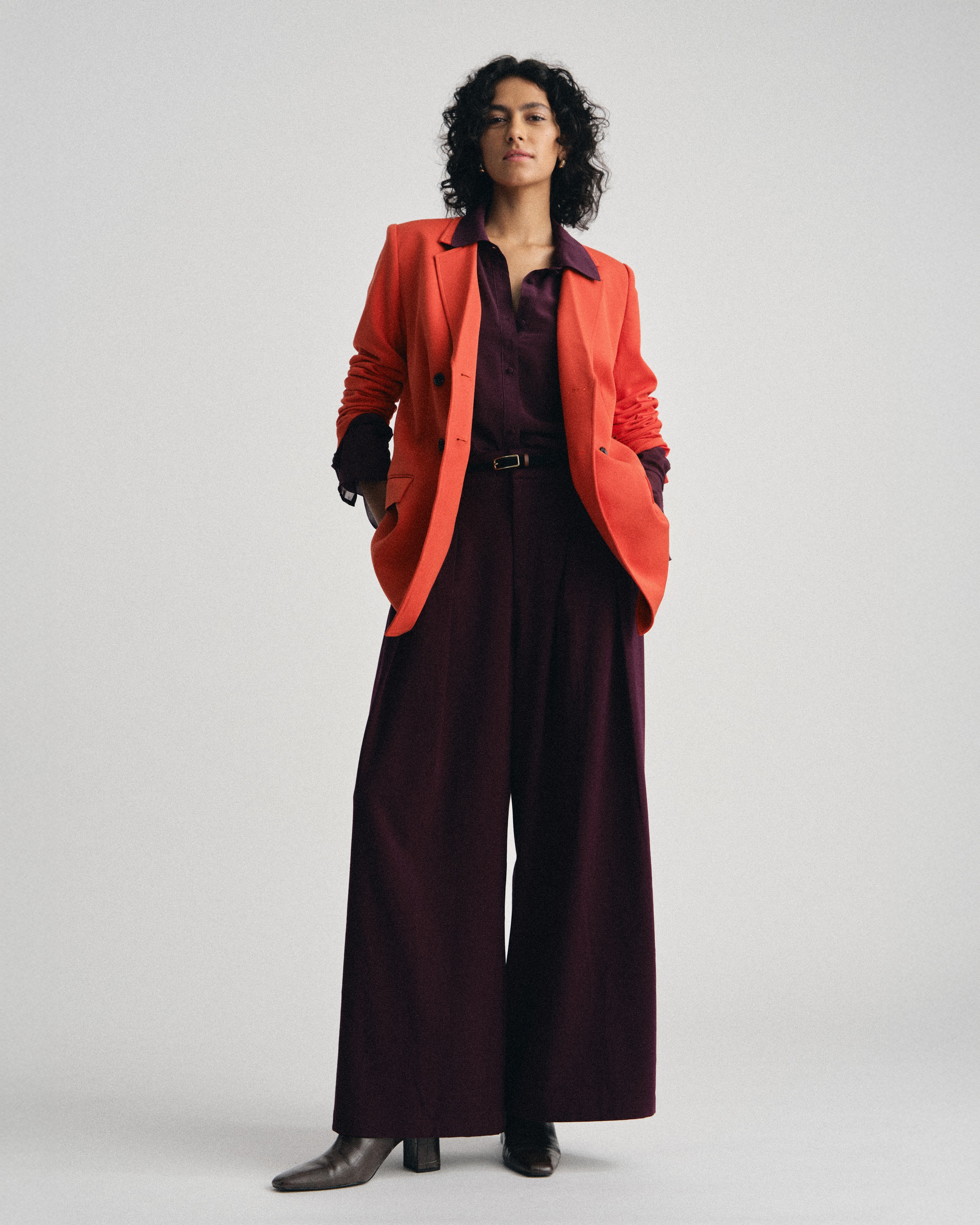 All Day Palais Wide Leg Pants - Gamay