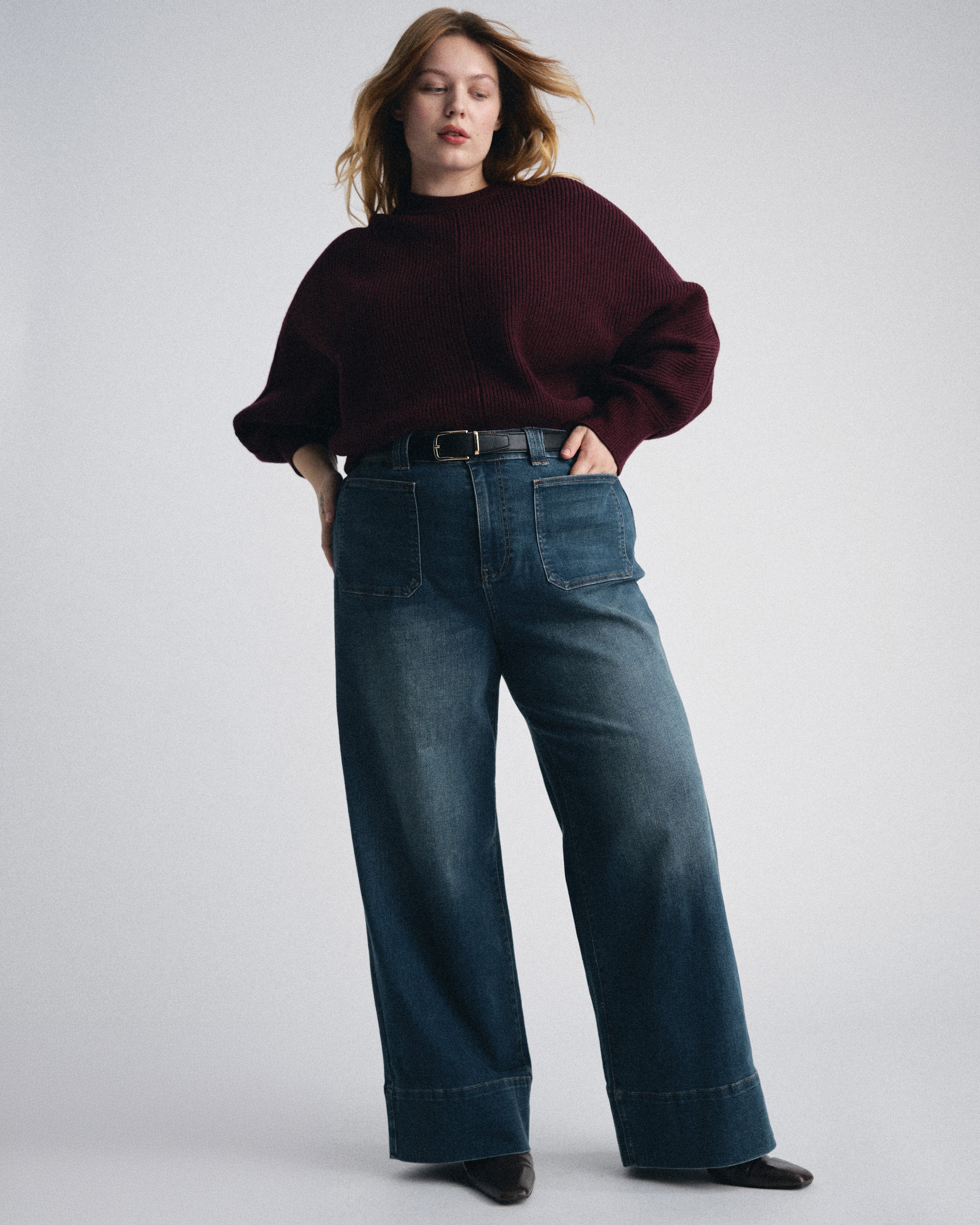 Better-Than-Wool Dolman Sweater - Gamay