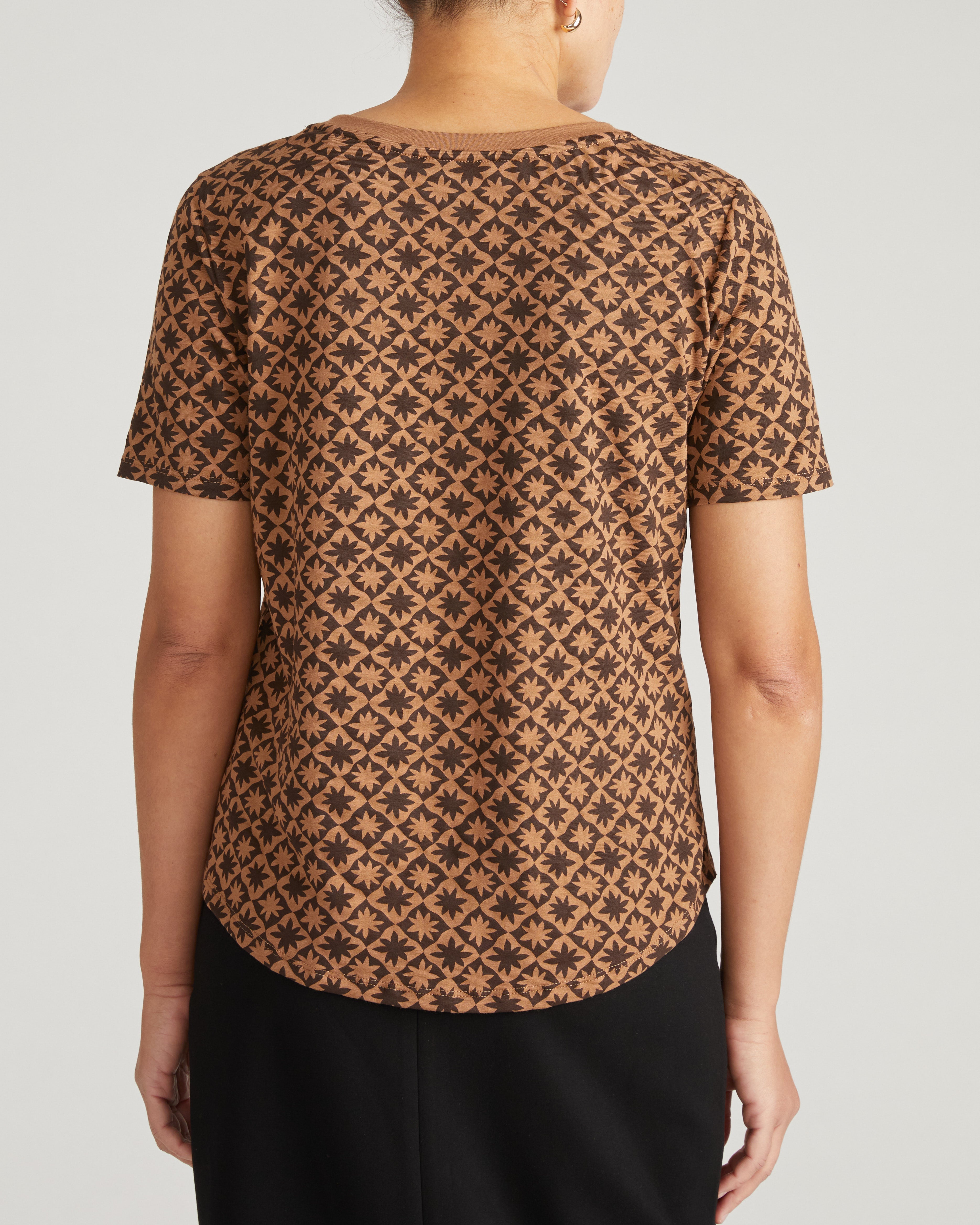 Tee Rex - Brown Hacienda Print