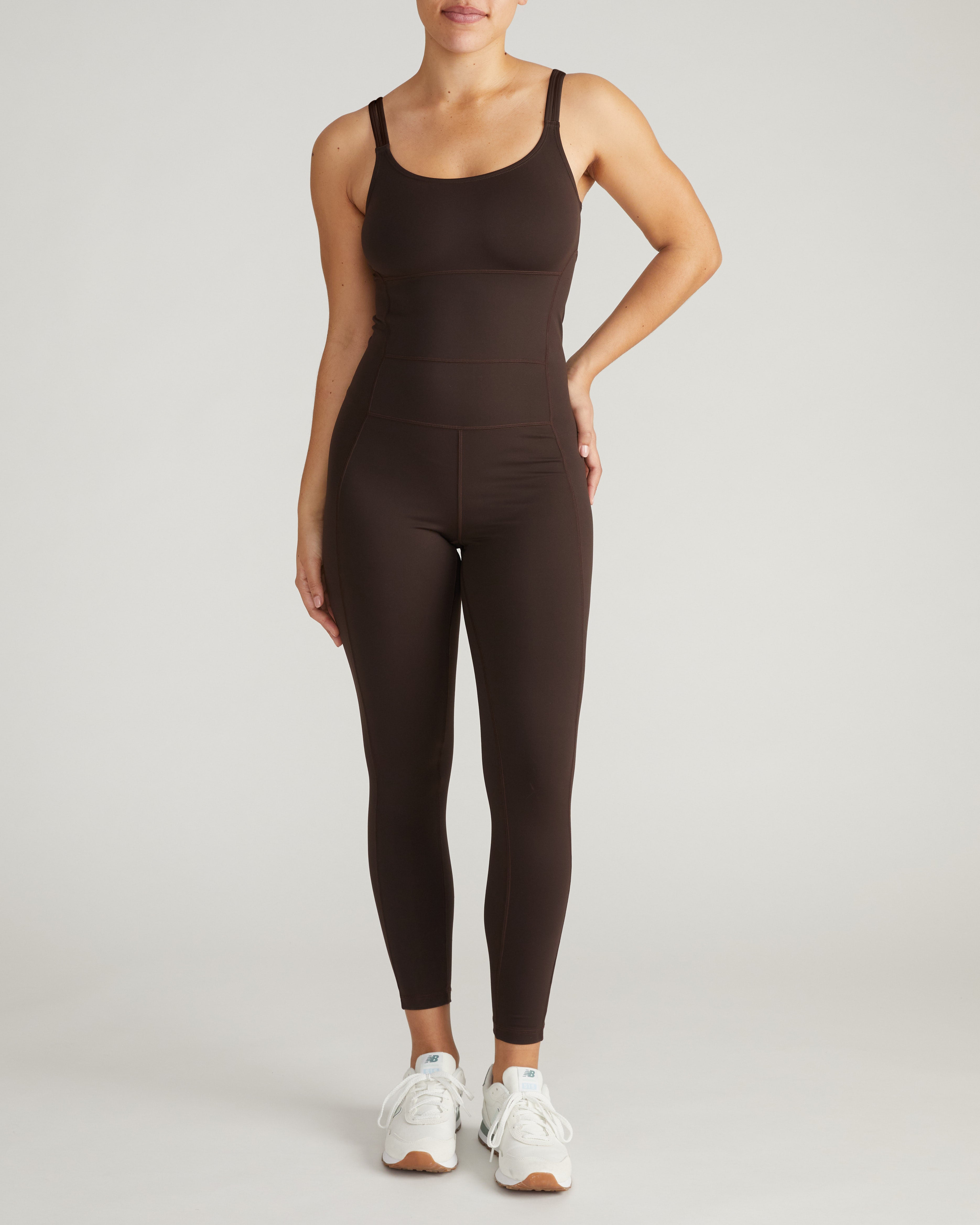 Next-to-Naked Bodysuit - Deep Brown
