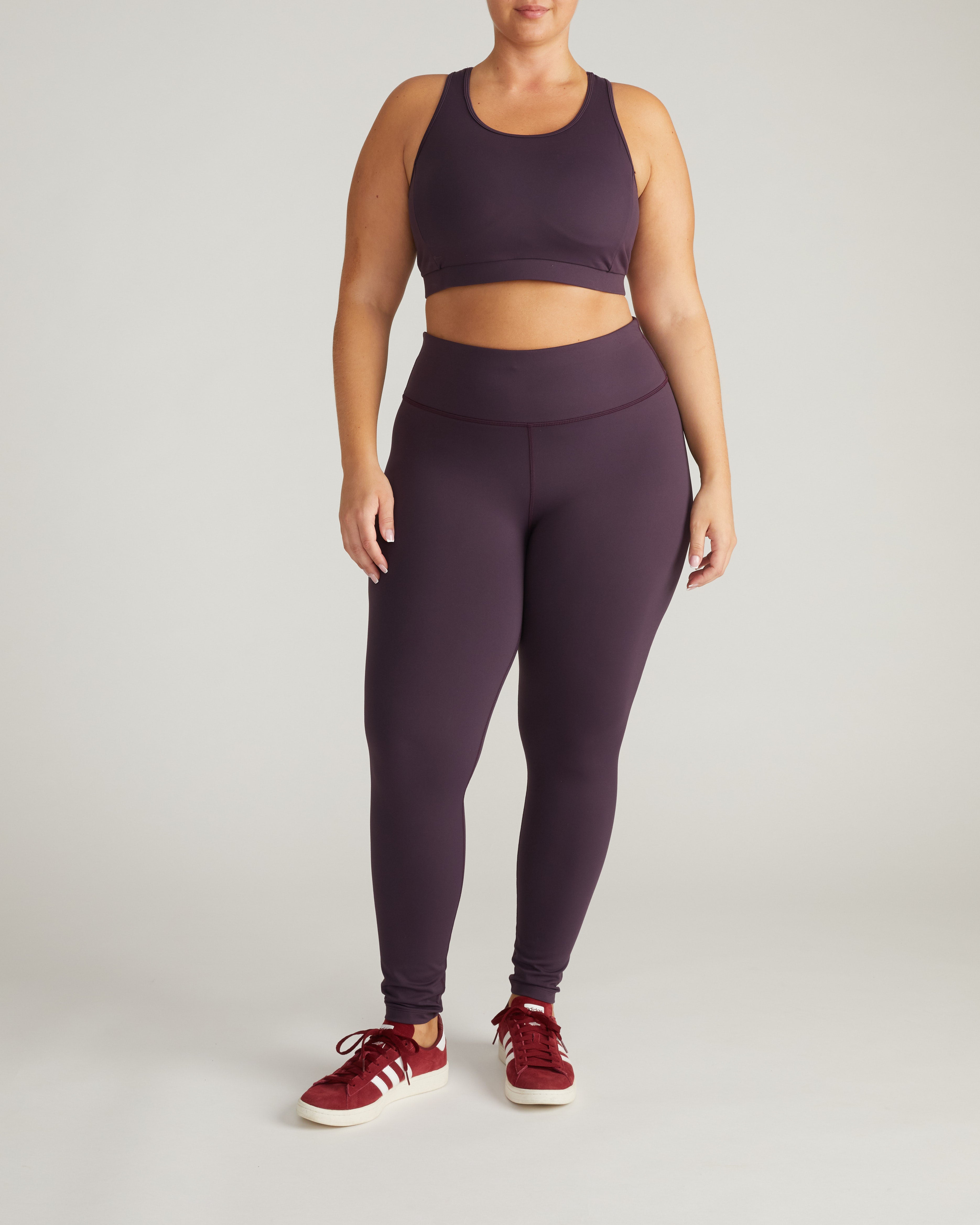 Next-to-Naked Legging - Purple Jewel