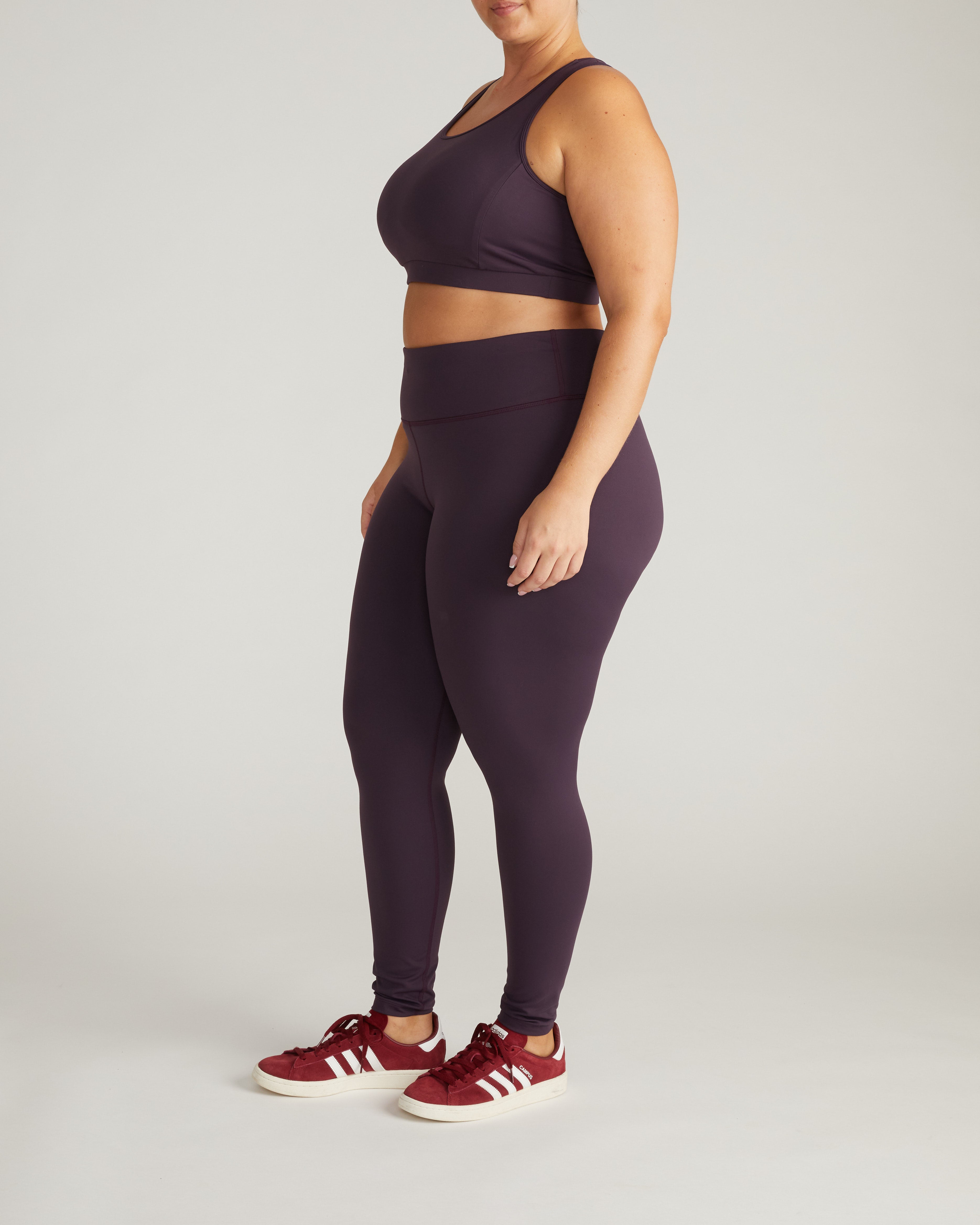 Next-to-Naked Legging - Purple Jewel