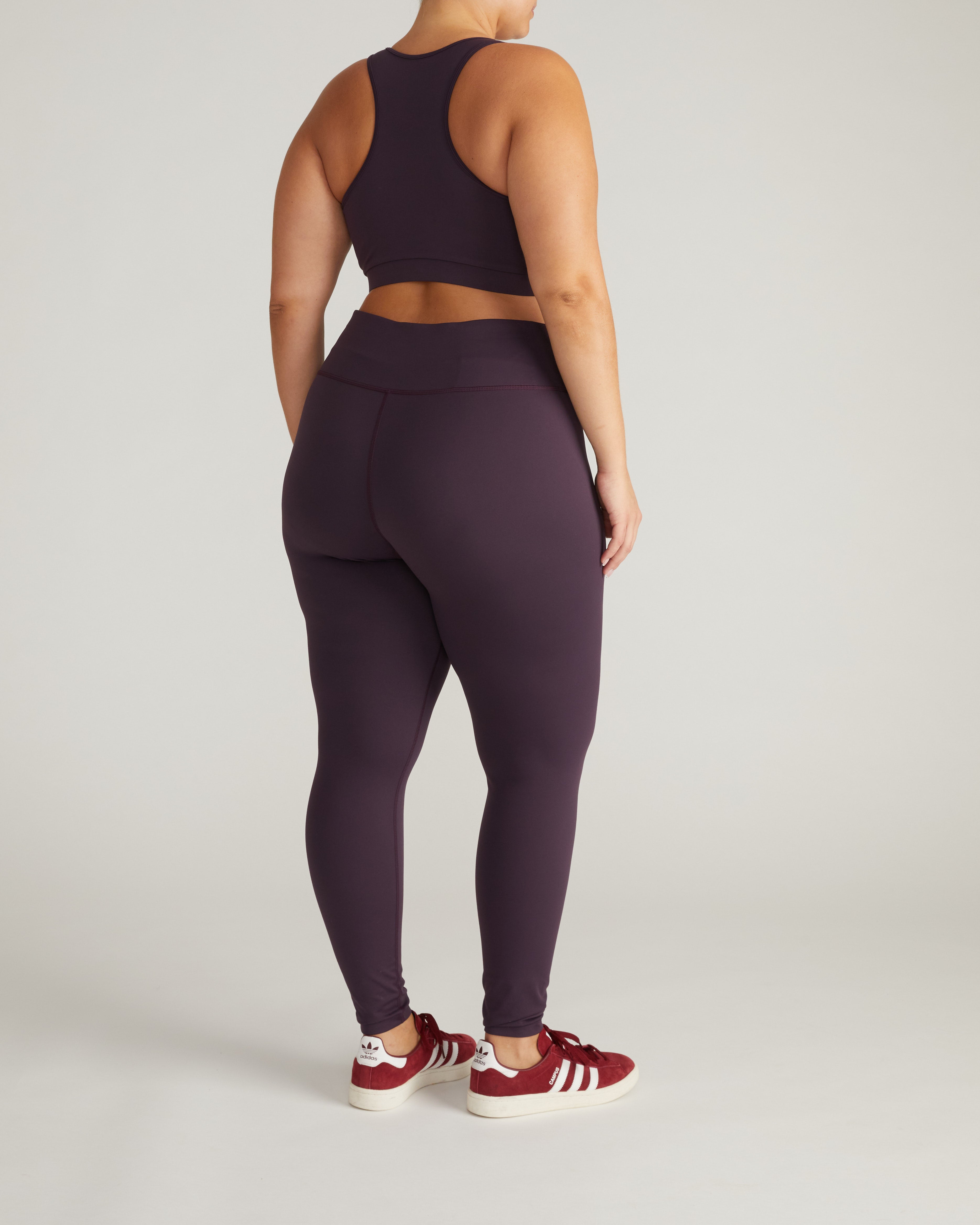 Next-to-Naked Racerback Sports Bra - Purple Jewel