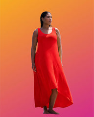 Athena Divine Jersey Dress - Shoreline Sunset
