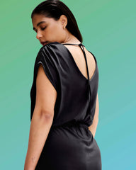 Havana Divine Jersey Dress - Black