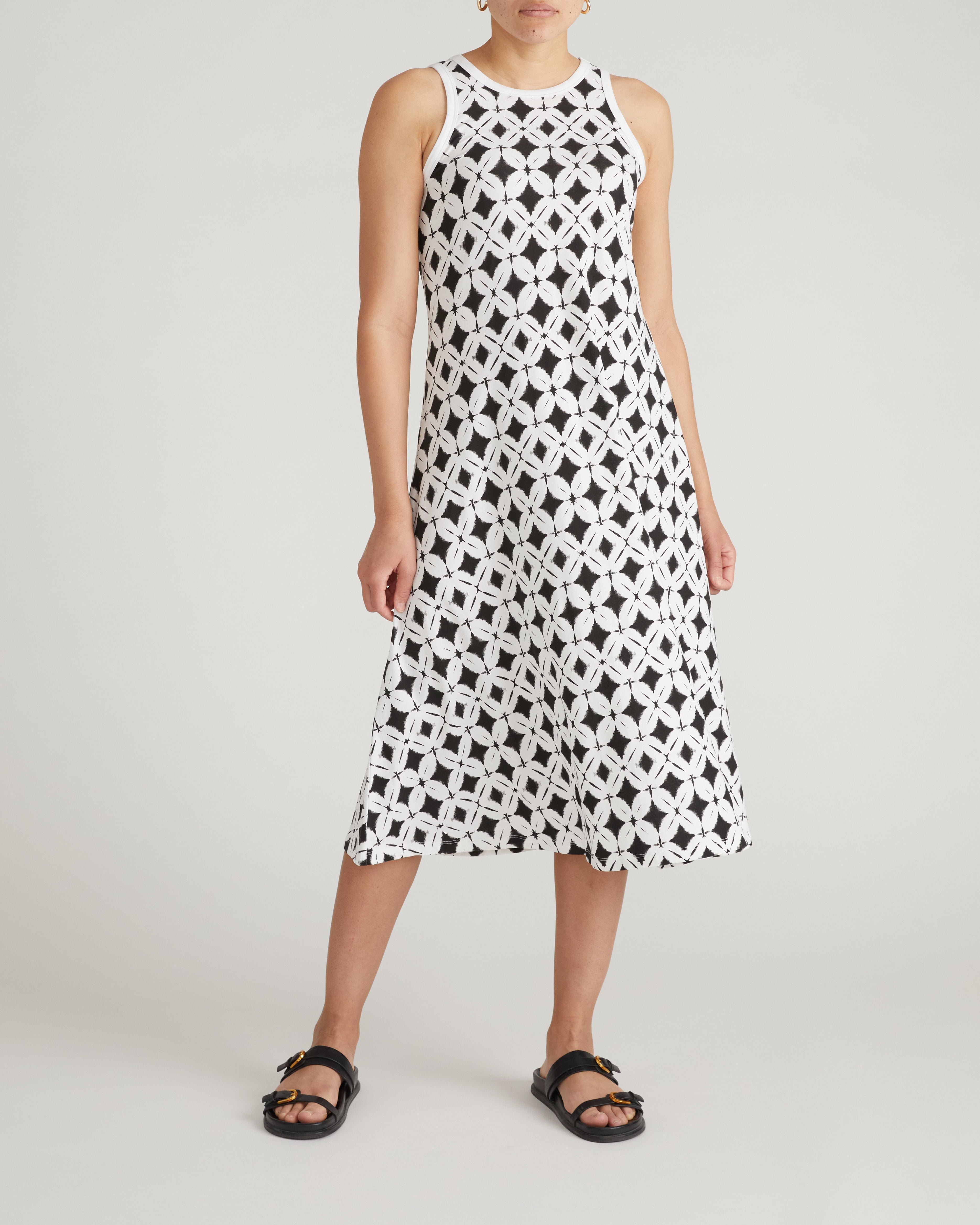 Sardinia Tank Dress - Eclipse Print