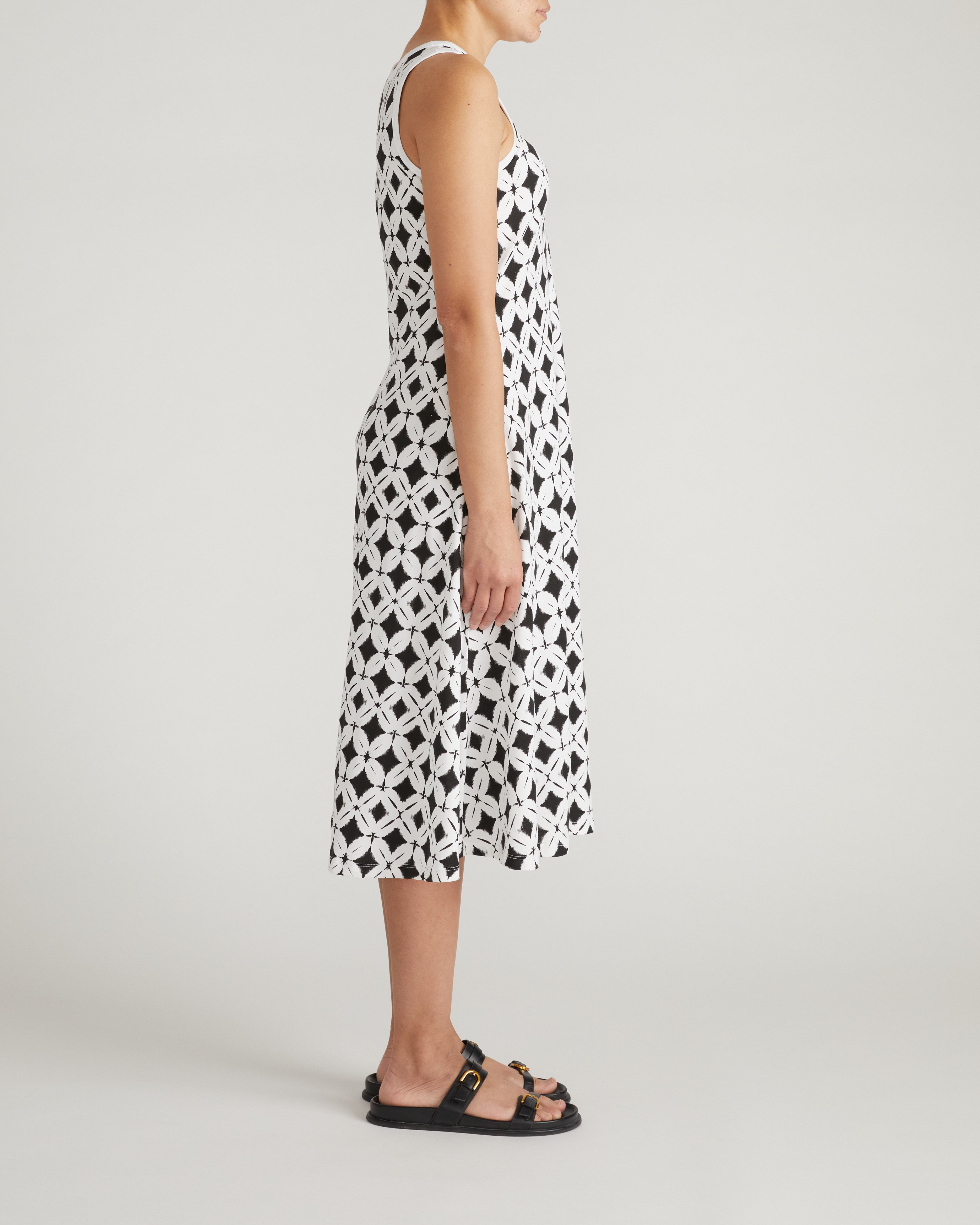 Sardinia Tank Dress - Eclipse Print