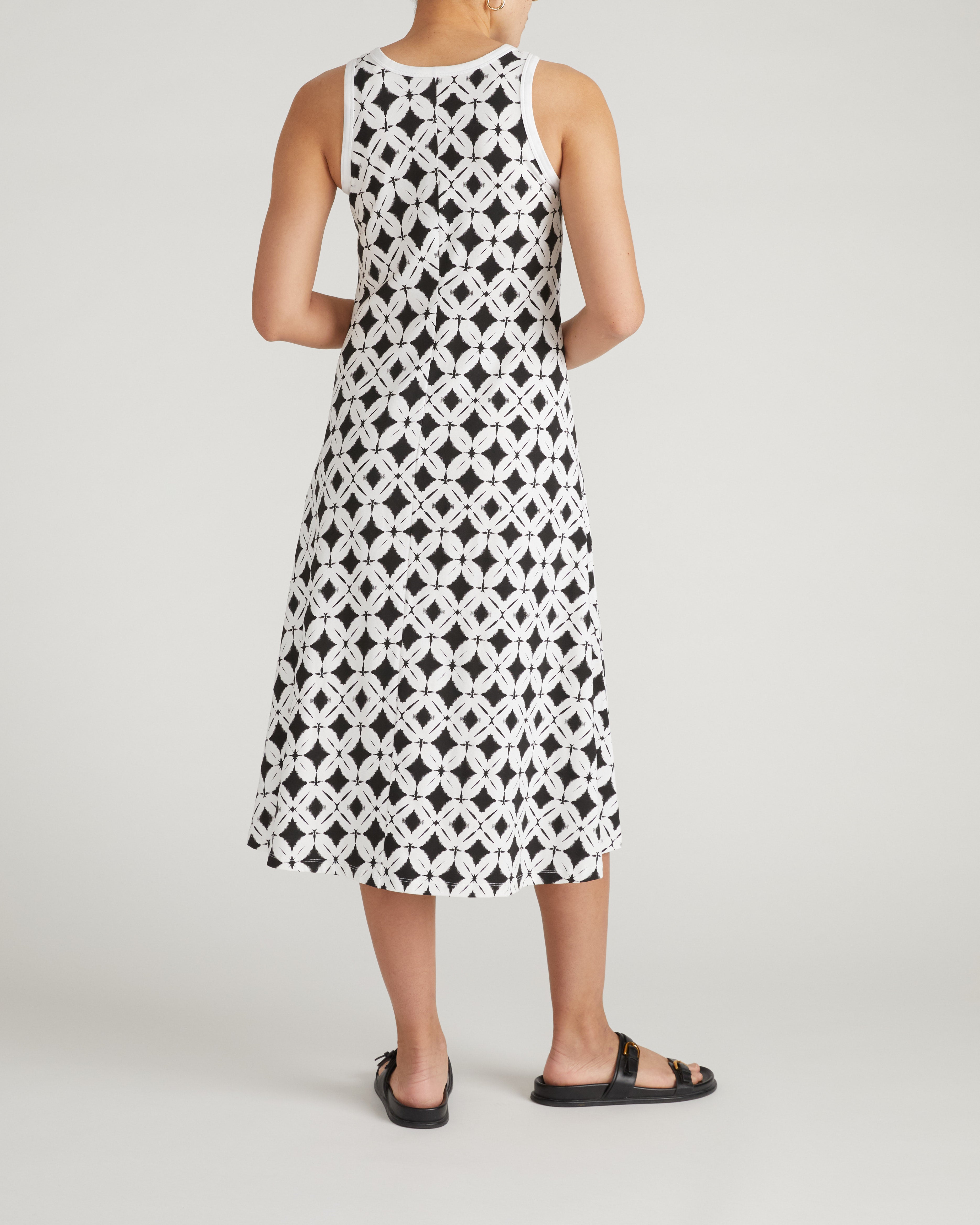 Sardinia Tank Dress - Eclipse Print