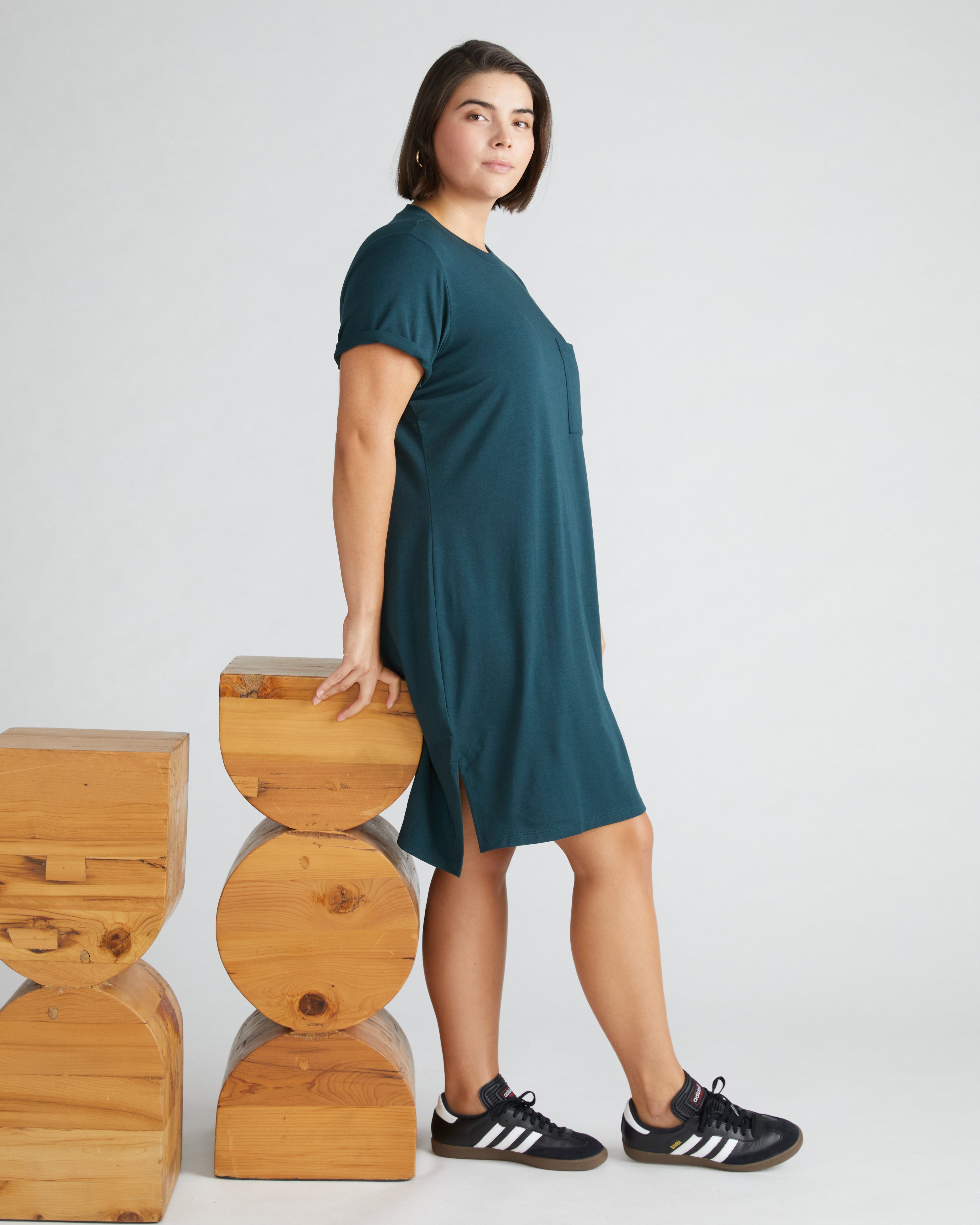 Garcon Tee Dress - Deep Sea