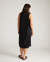 Pearl Divine Jersey Dress - Black