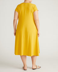 Danna Jersey Dress - Goldenrod