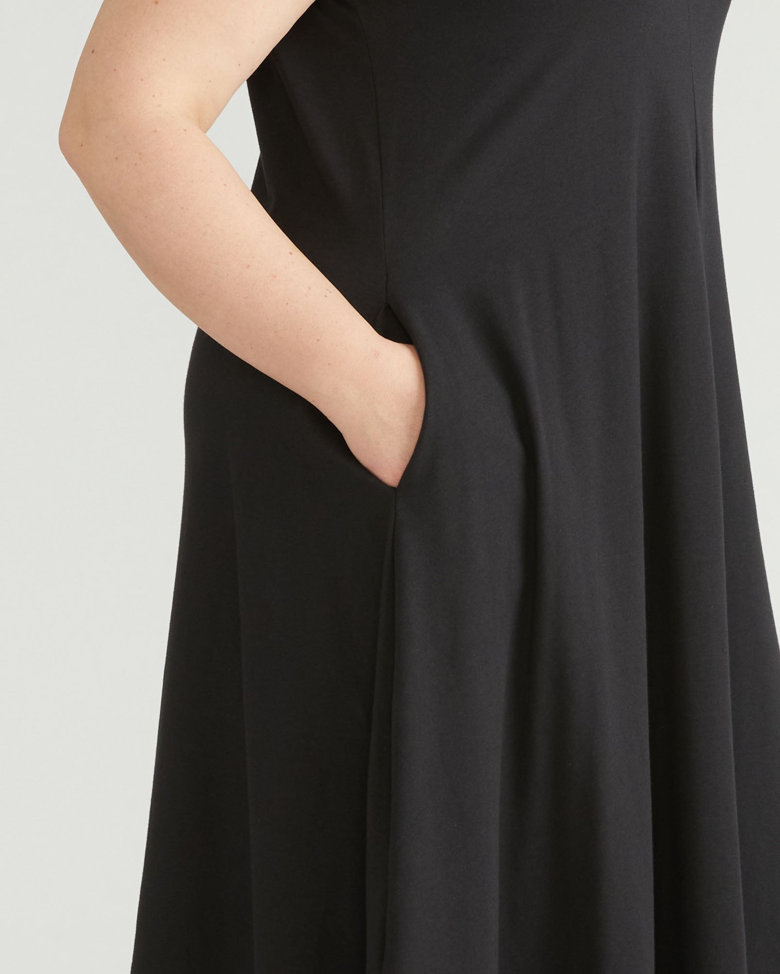 Danna Jersey Dress - Black