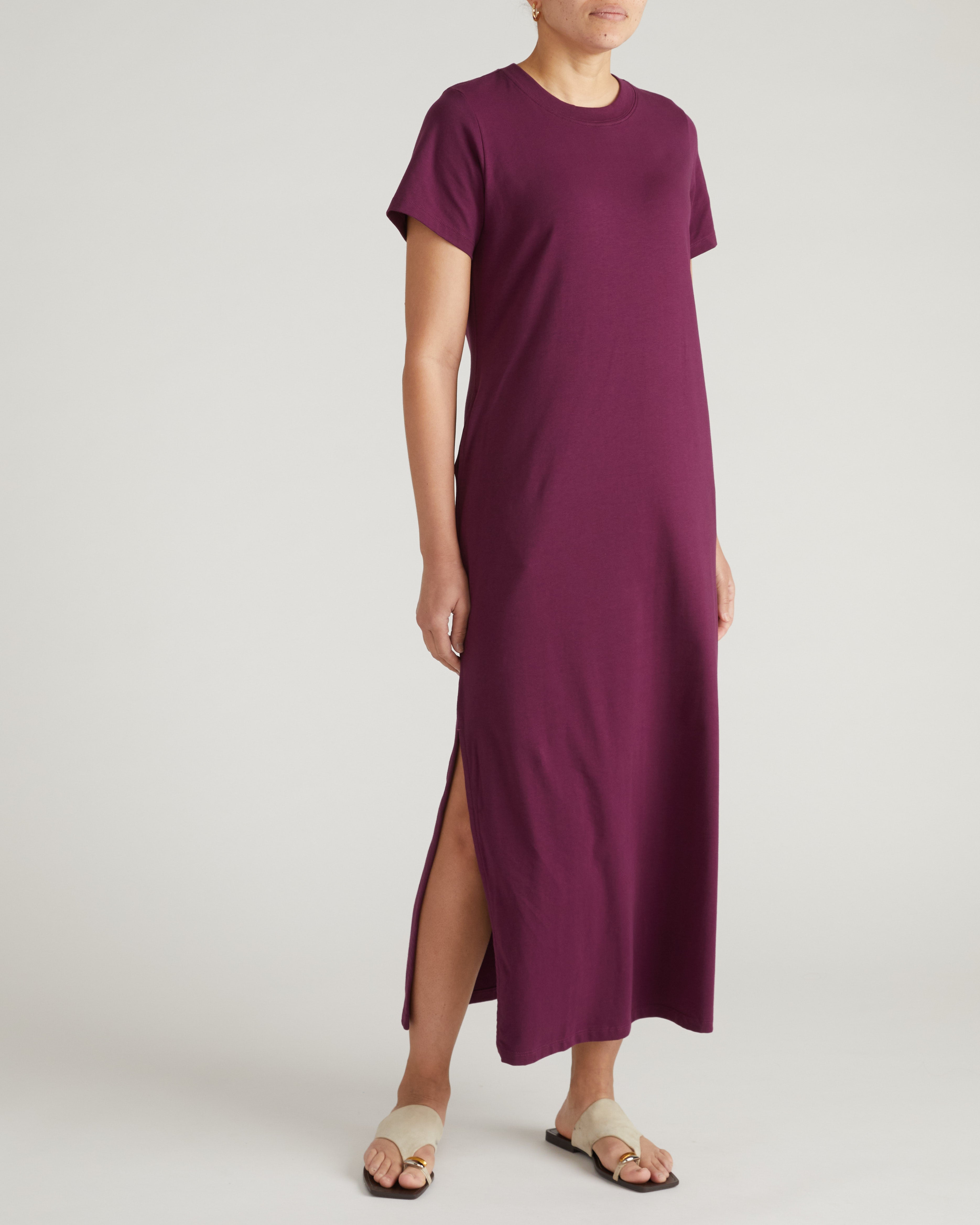Maxi T-Shirt Dress - Gamay