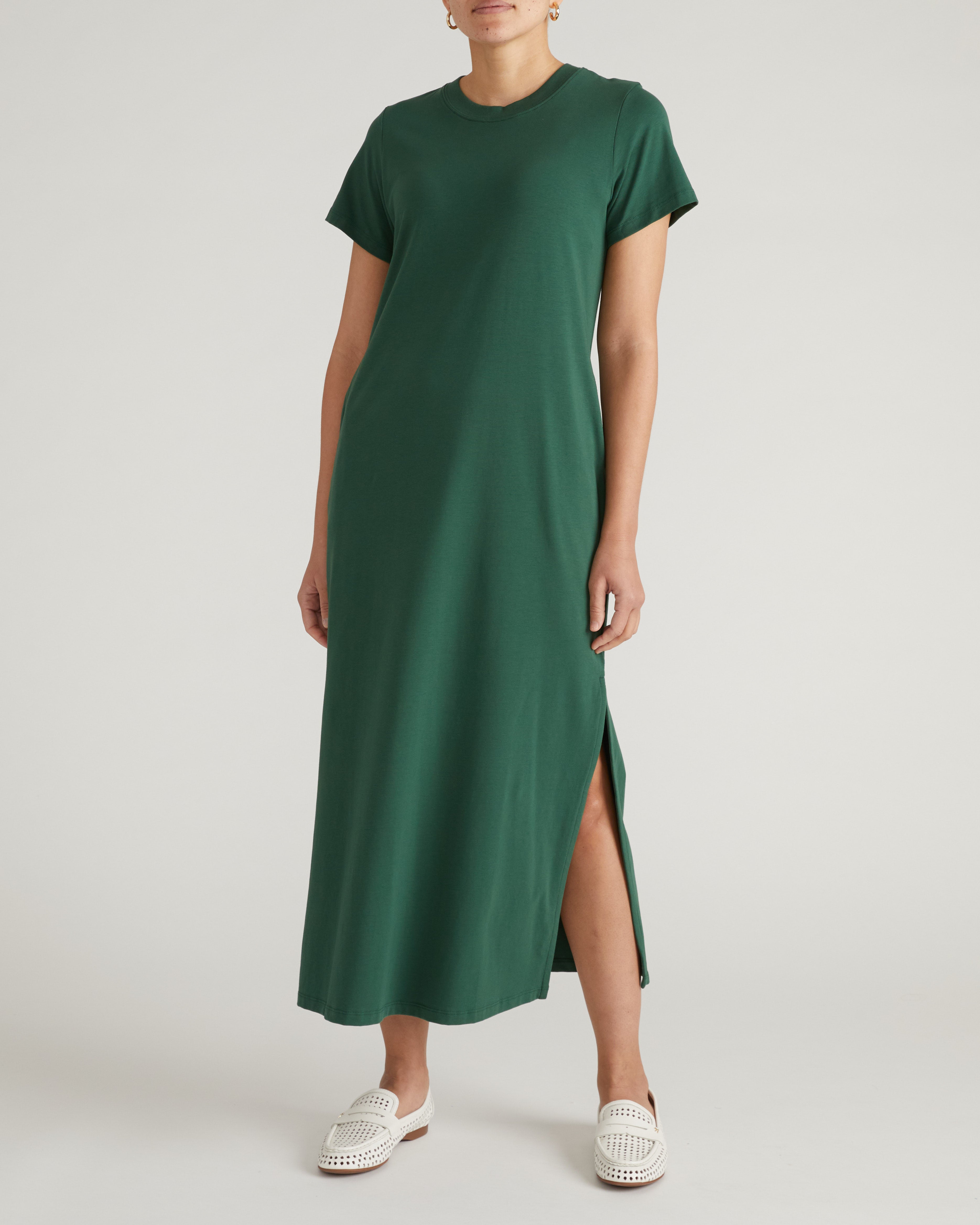 Maxi T-Shirt Dress - Conifer
