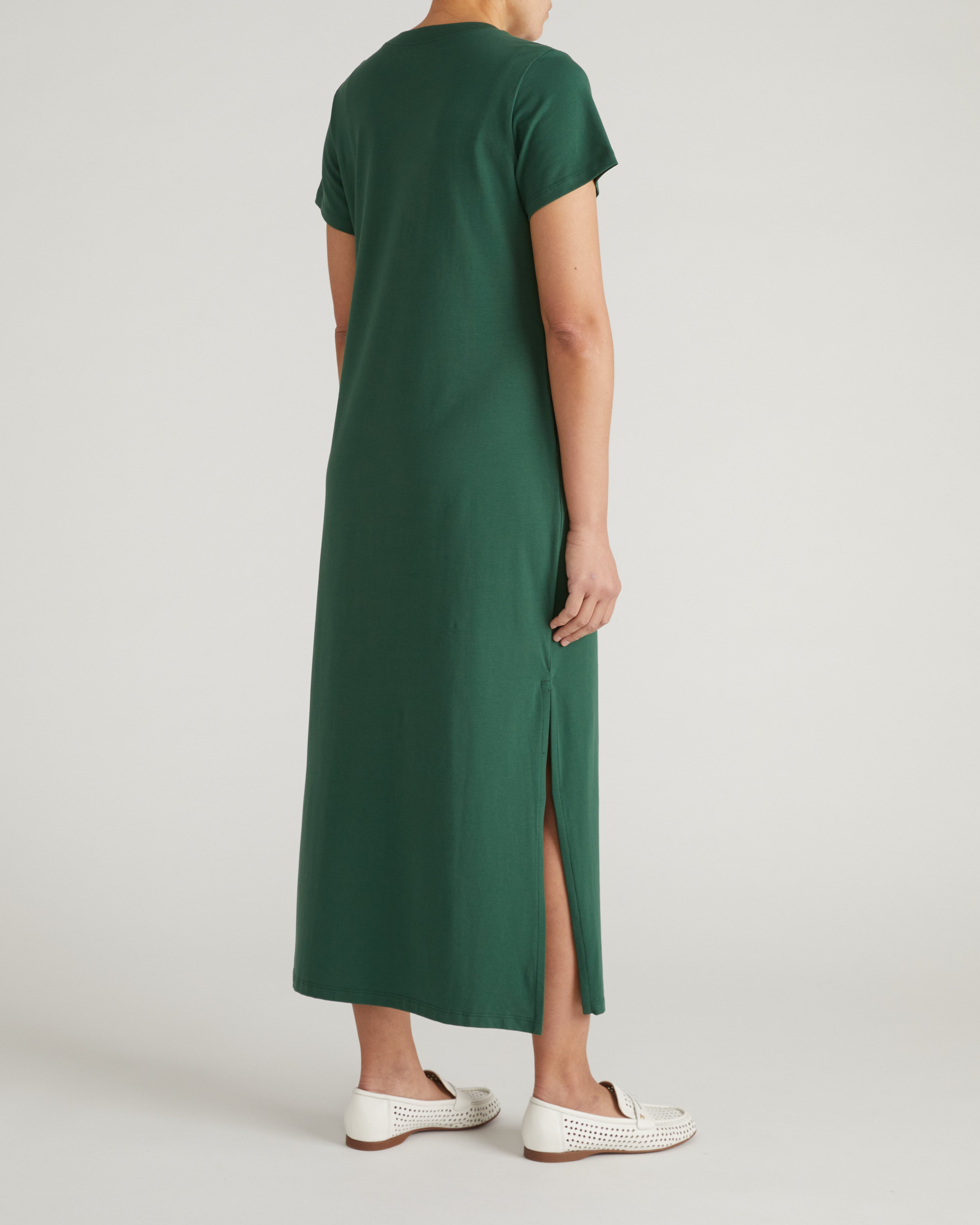Maxi T-Shirt Dress - Conifer