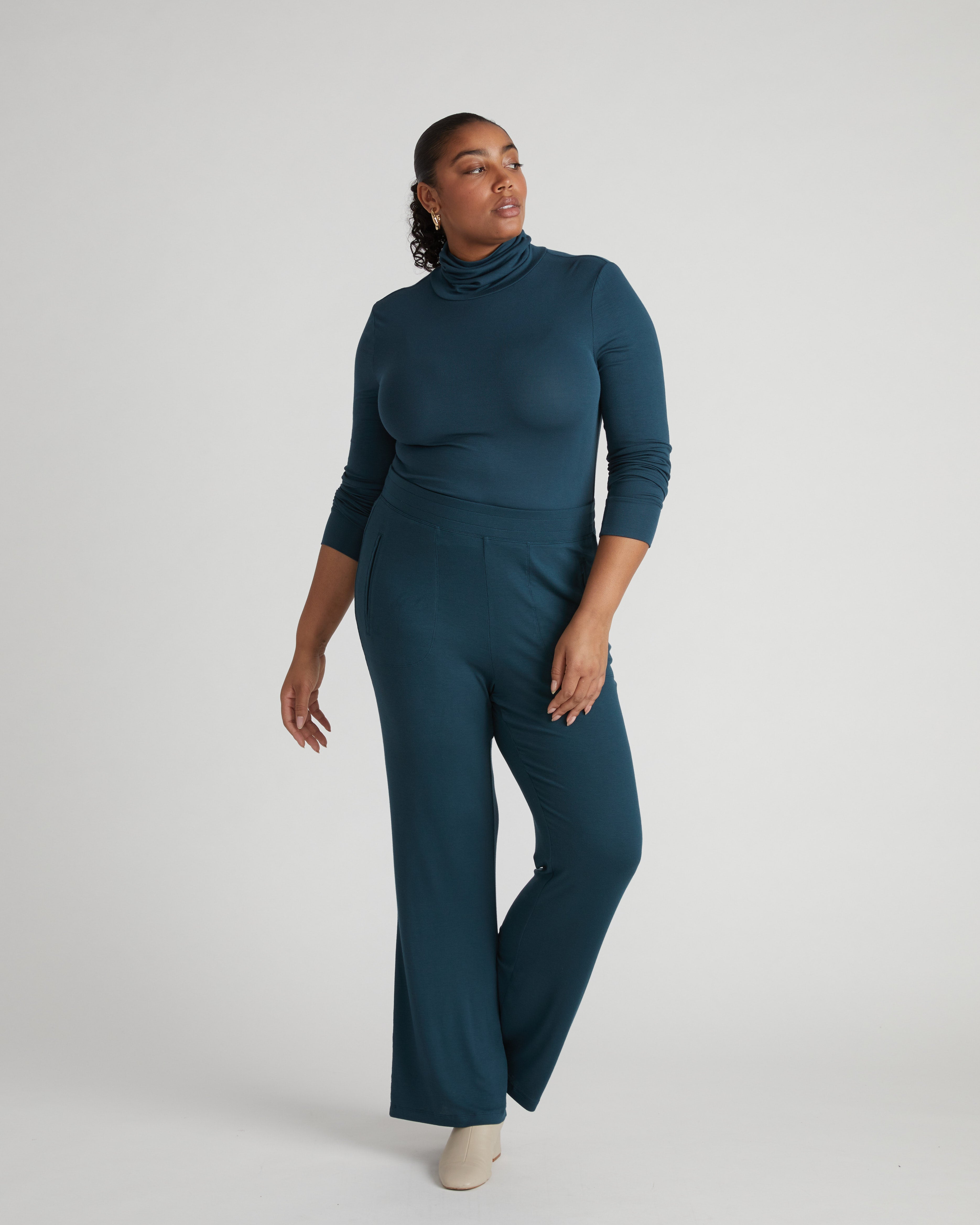 Cloud Rib Mola Pant - Deep Sea