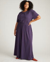 Isadora Wide Leg Lounge Pants - Anthracite
