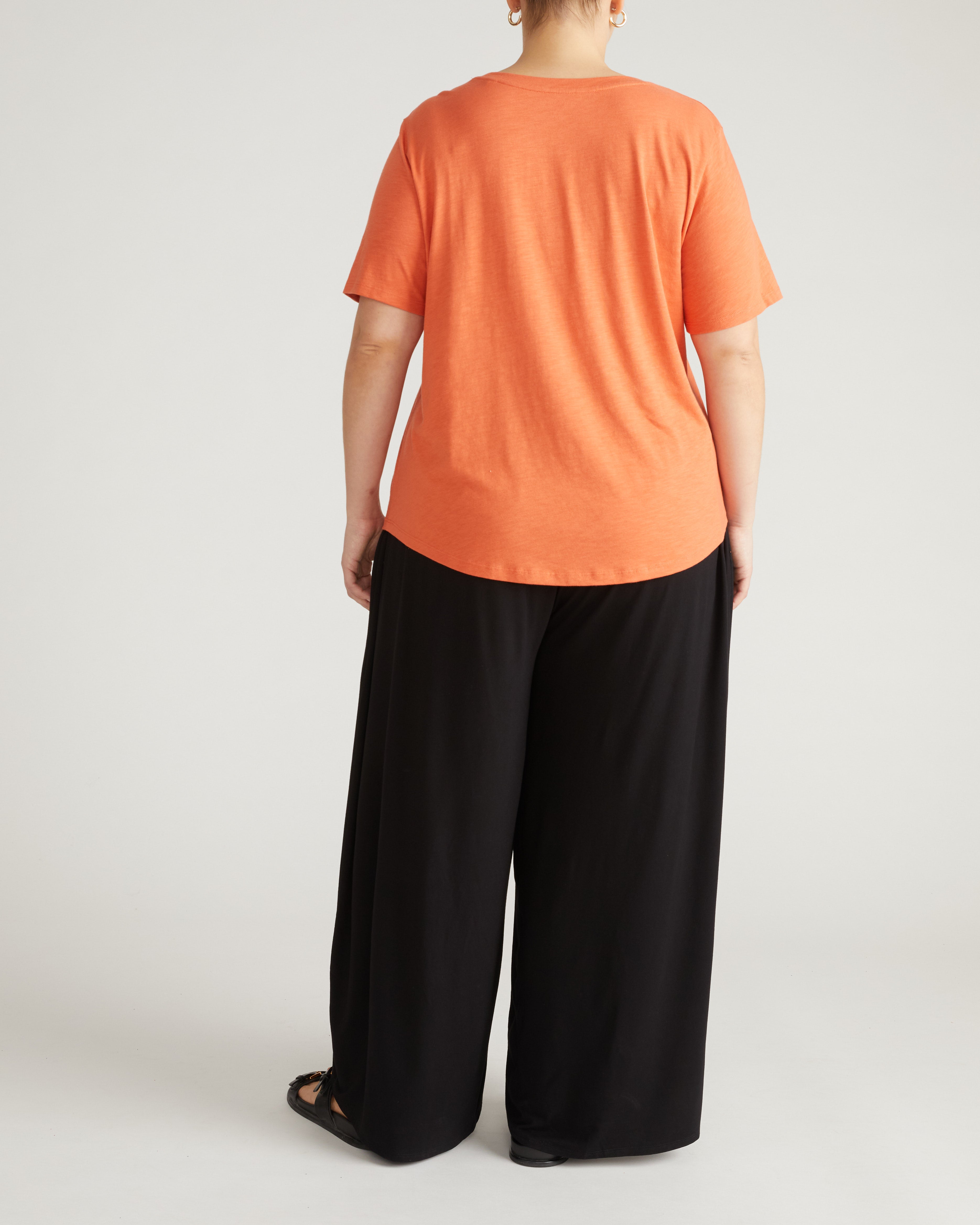 Rey Divine Jersey Pull-On Pants - Black