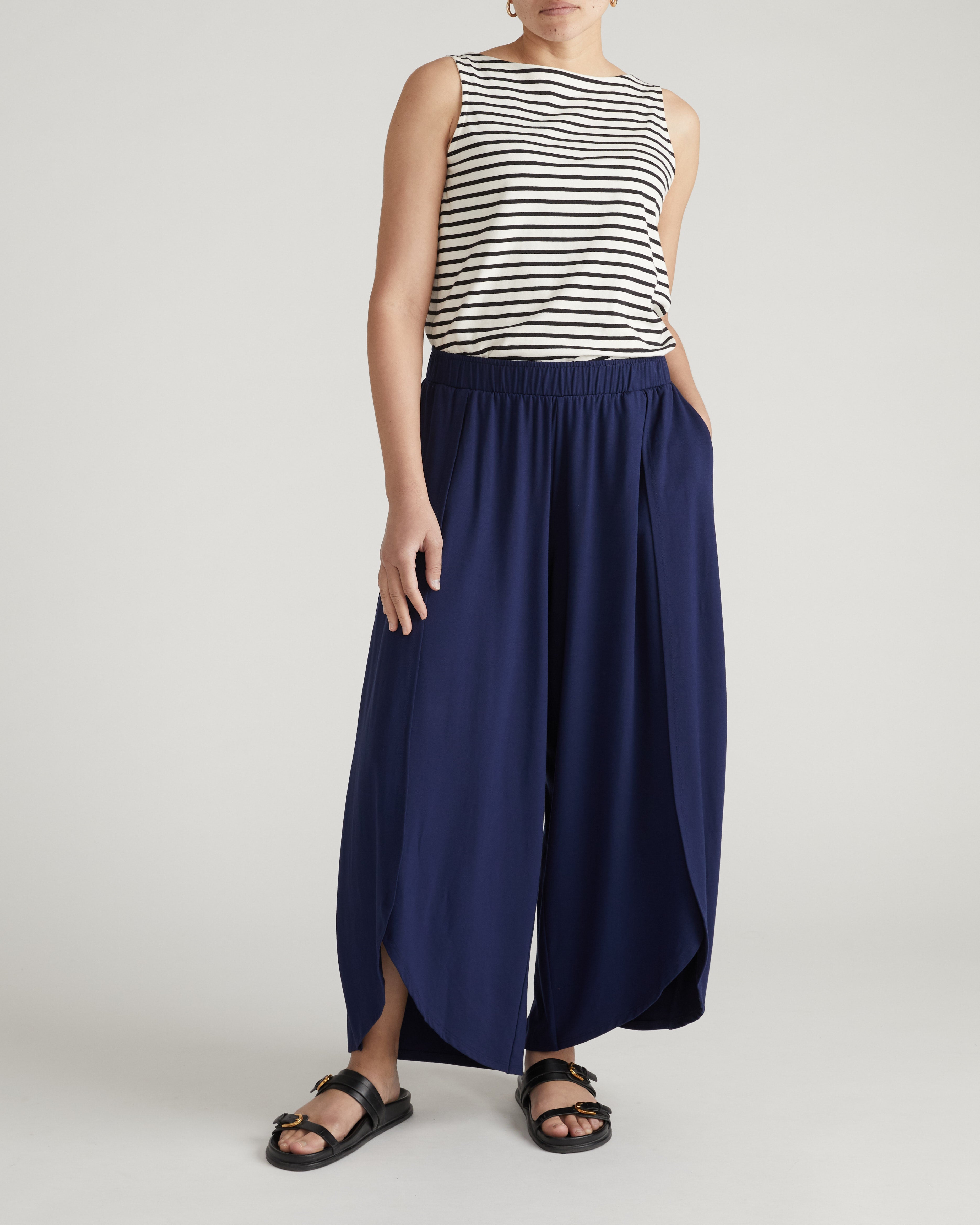 Rey Divine Jersey Pull-On Pants - Cenote