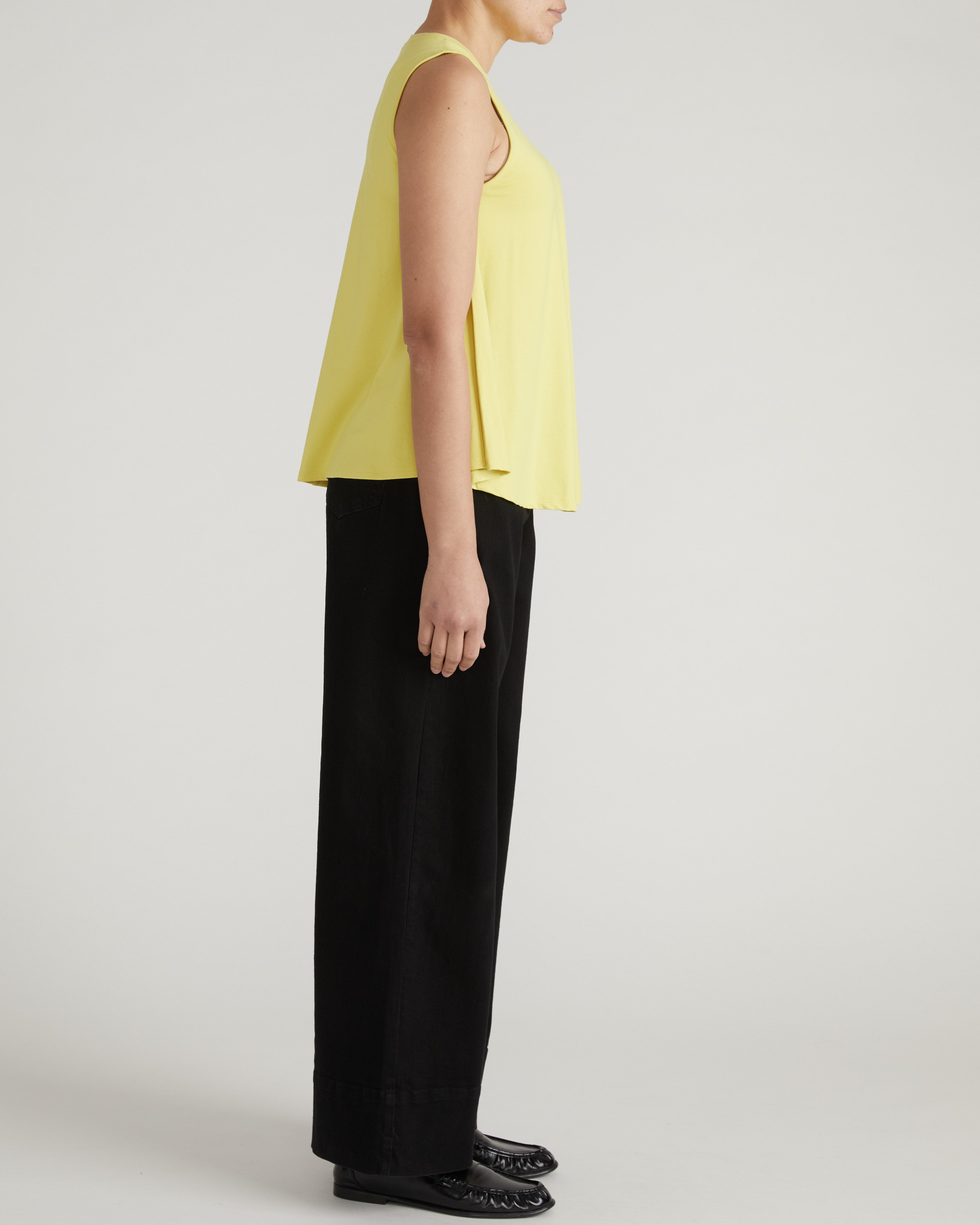 Heatwave Divine Jersey Flared Tank - Pomelo