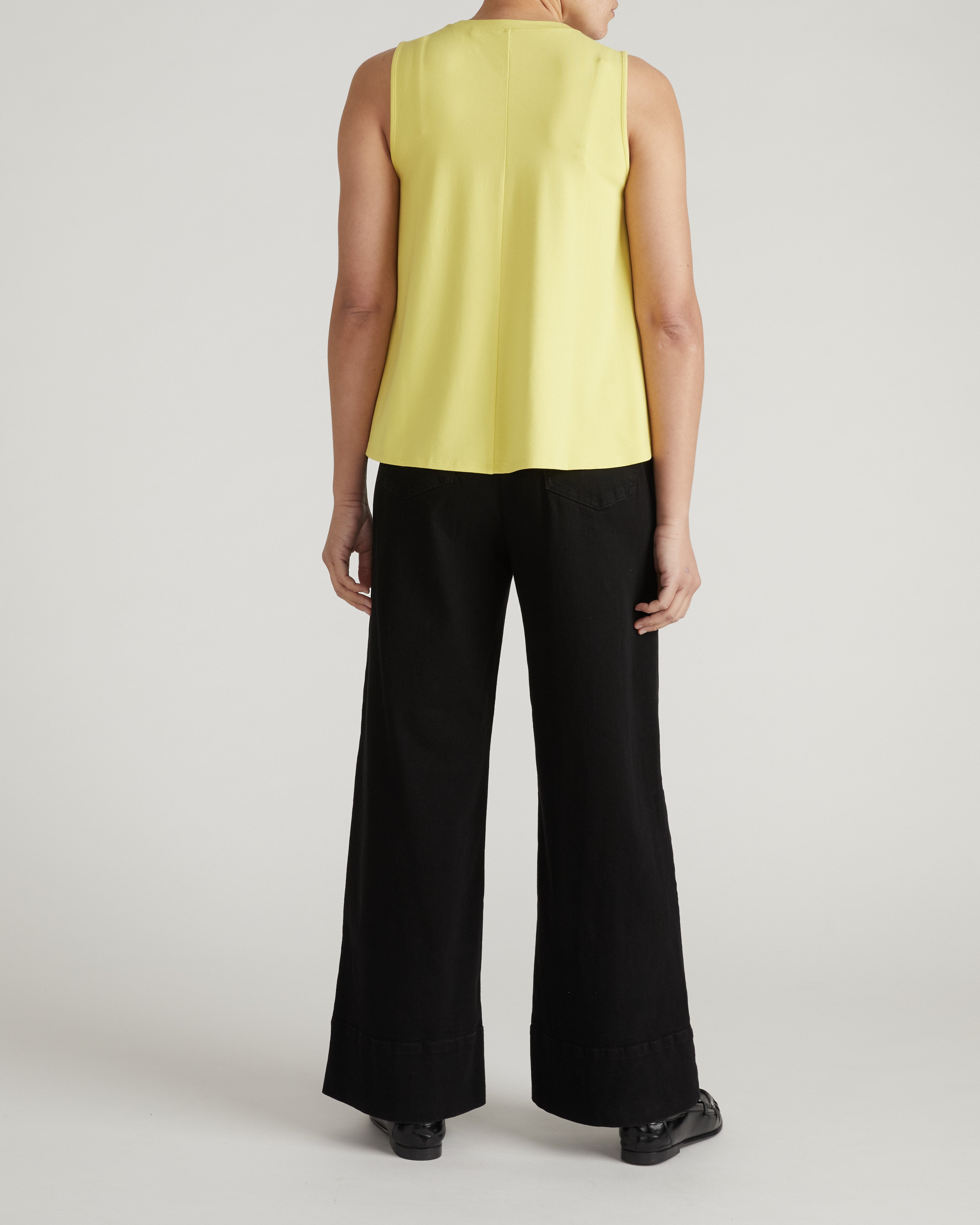 Heatwave Divine Jersey Flared Tank - Pomelo