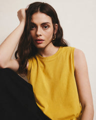 Patti Muscle Tank - Goldenrod