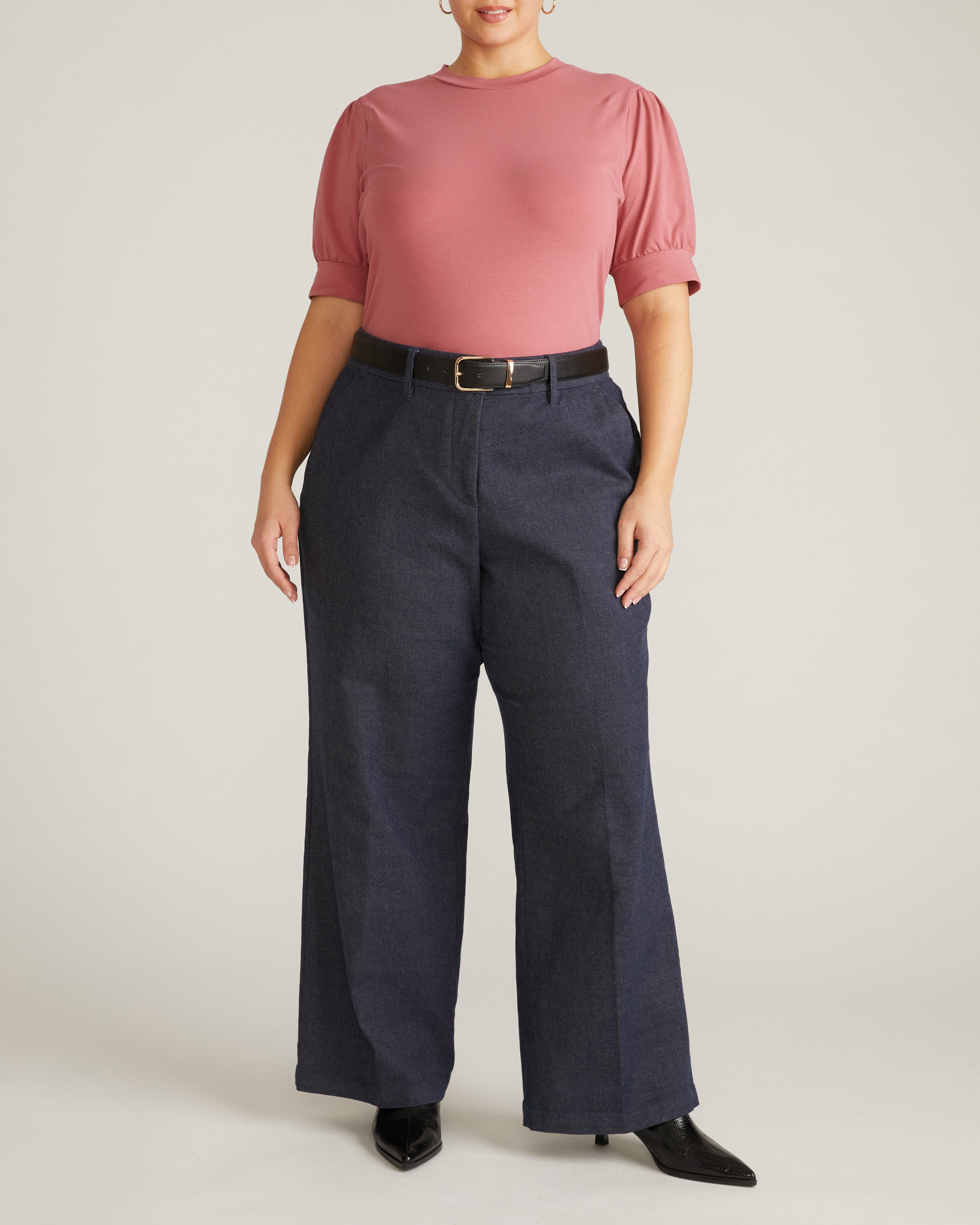 Pouf Sleeve Tee - Virginia Rose