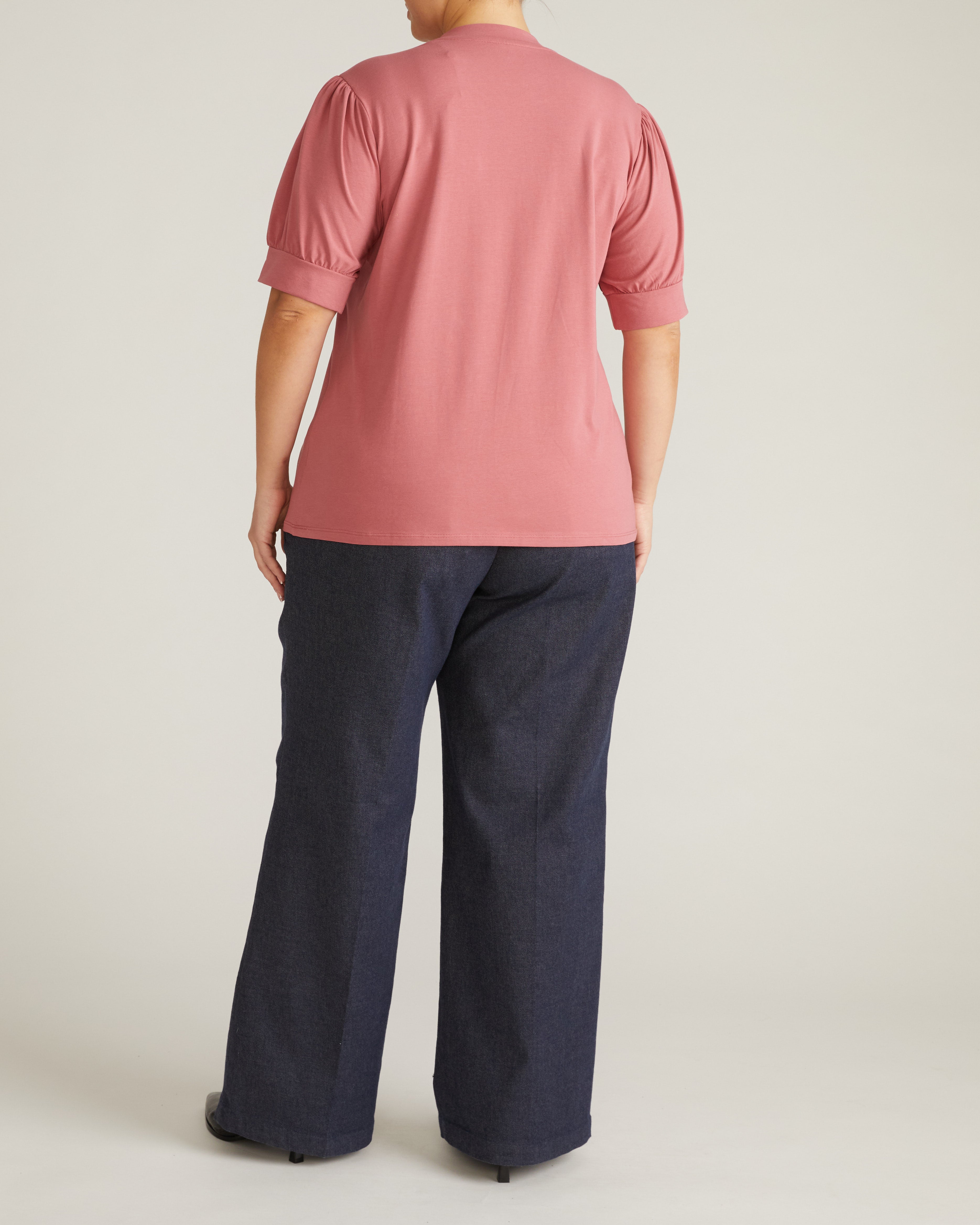 Pouf Sleeve Tee - Virginia Rose